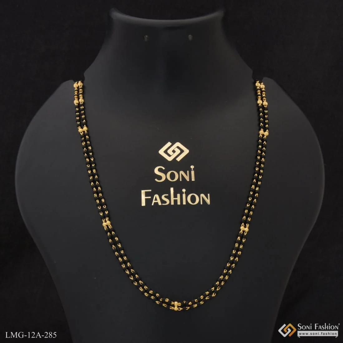 1 Gram Gold Plated Eye-Catching Design Mangalsutra Dori for Women - Style A285 - Image 5