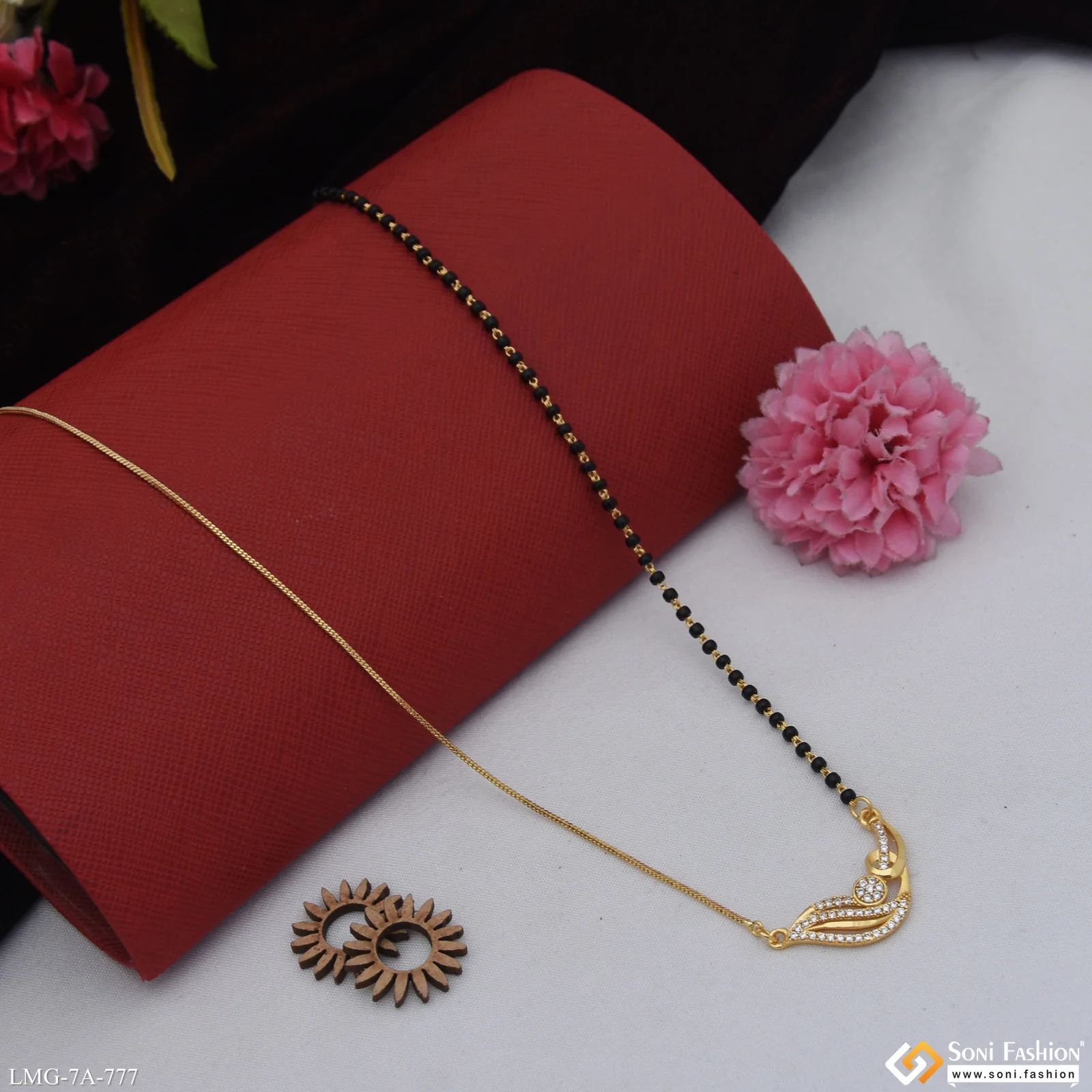 Artisanal Design Gold Plated Mangalsutra for Women - Style A777 - Image 4