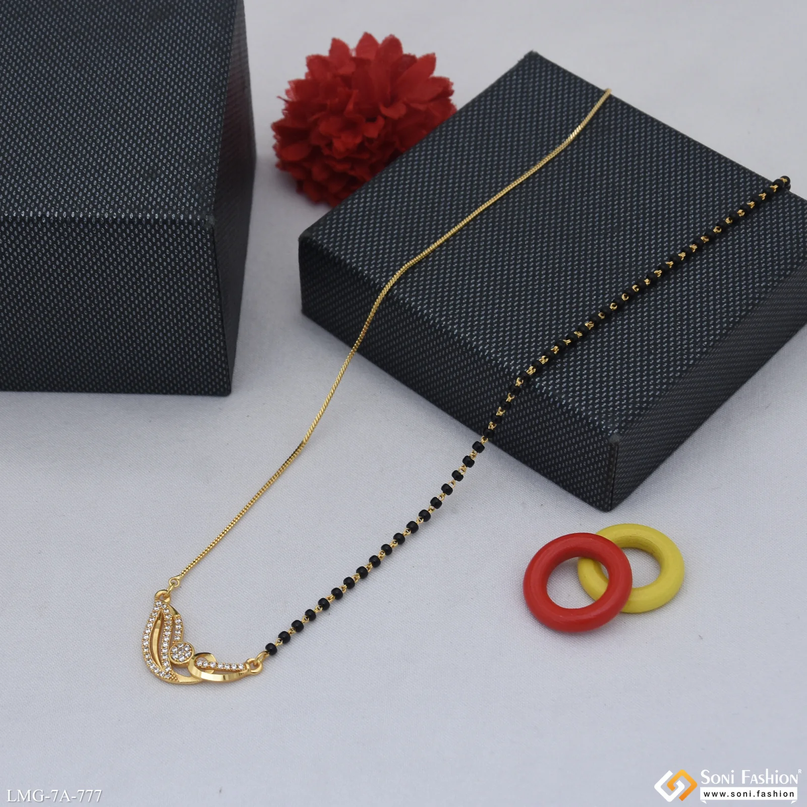Artisanal Design Gold Plated Mangalsutra for Women - Style A777 - Image 5