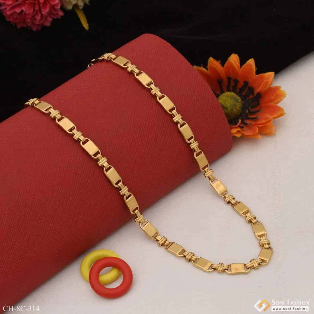 Attention-Getting Design High Quality Fashionable Design Chain for Men - Style C314 - Image 3