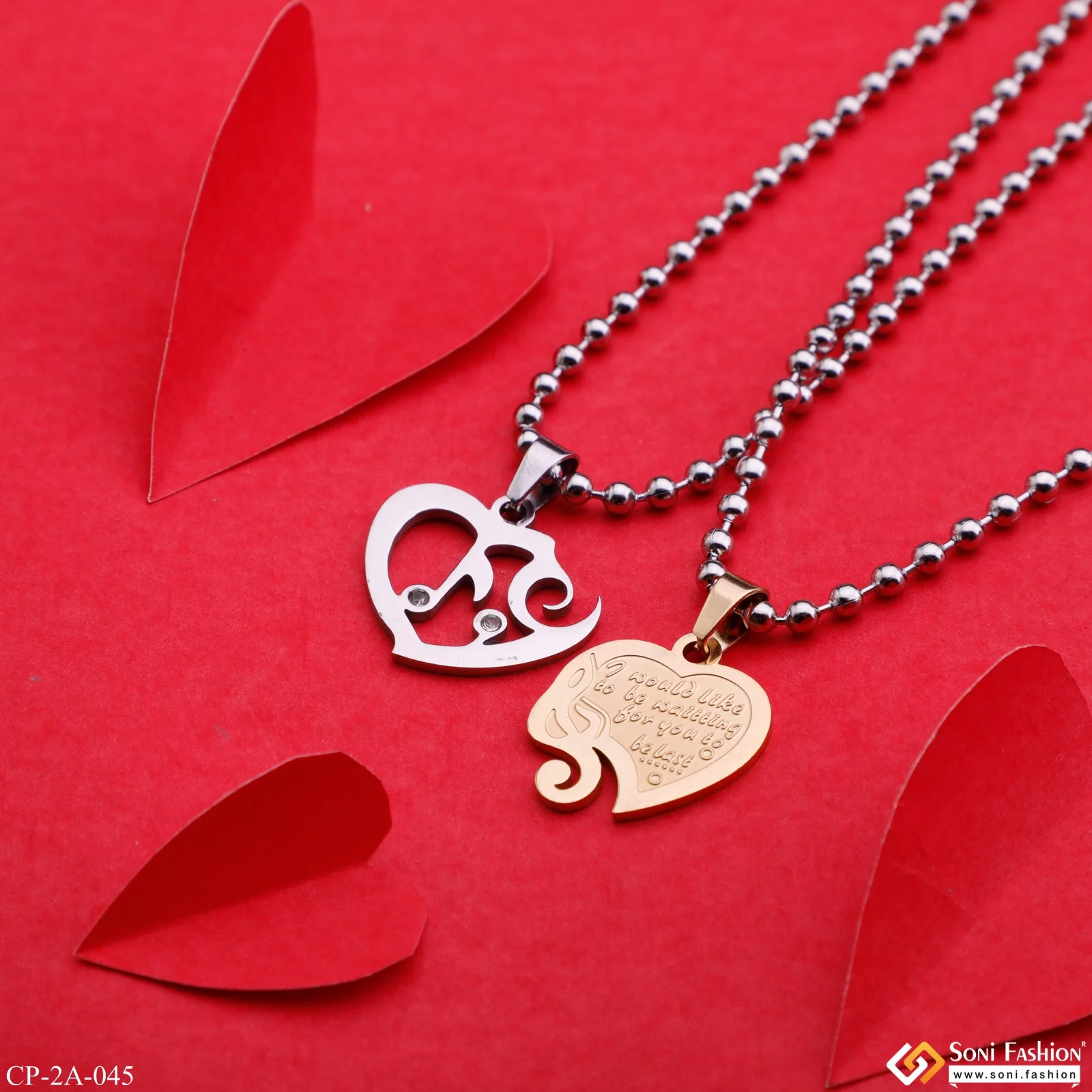 Attractive Best Love Couple Engagement/Anniversary/Friendship/Valentine's Day Gift - Style A045 - Image 5