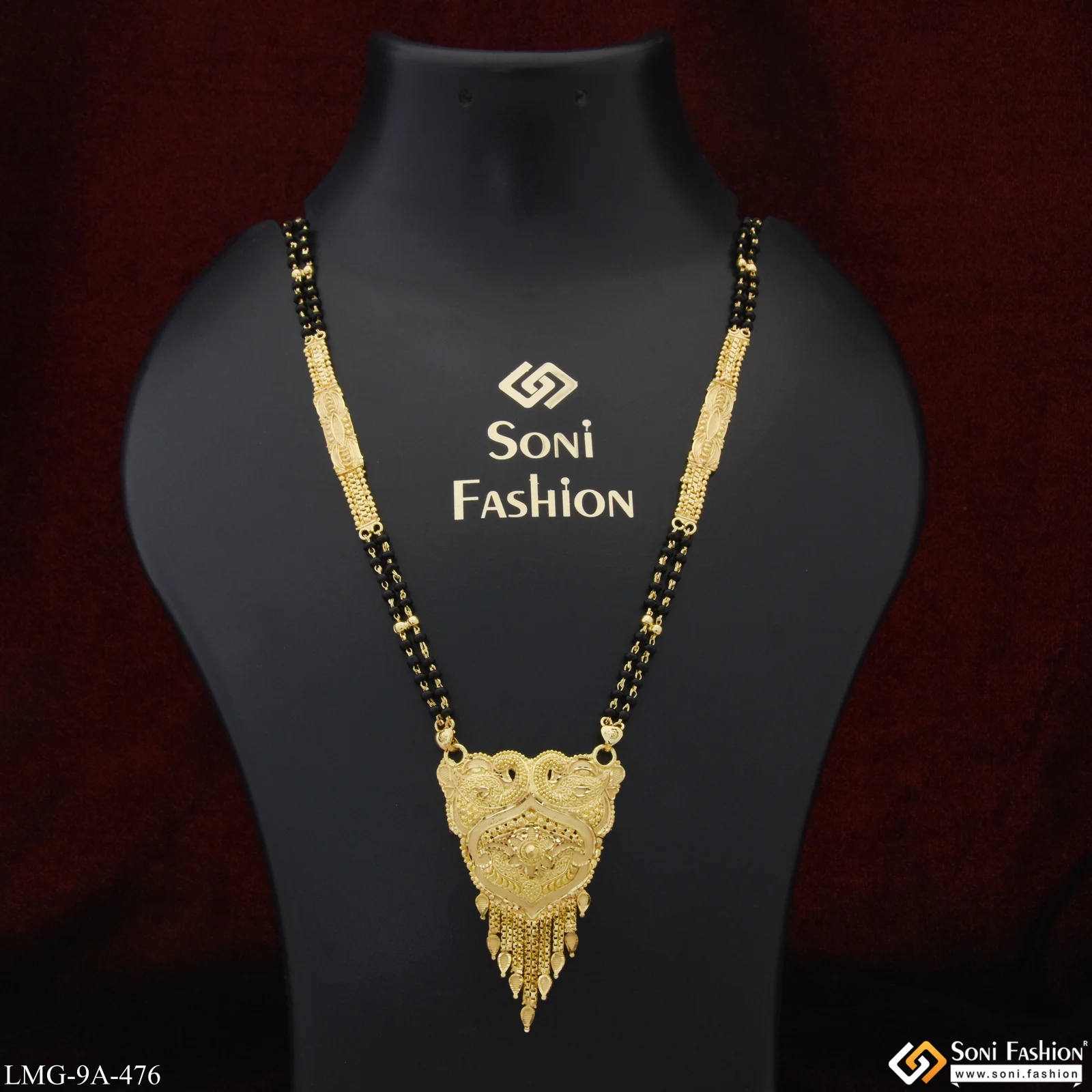 Beautiful Design Casual Design Gold Plated Mangalsutra for Women - Style A476 - Image 2
