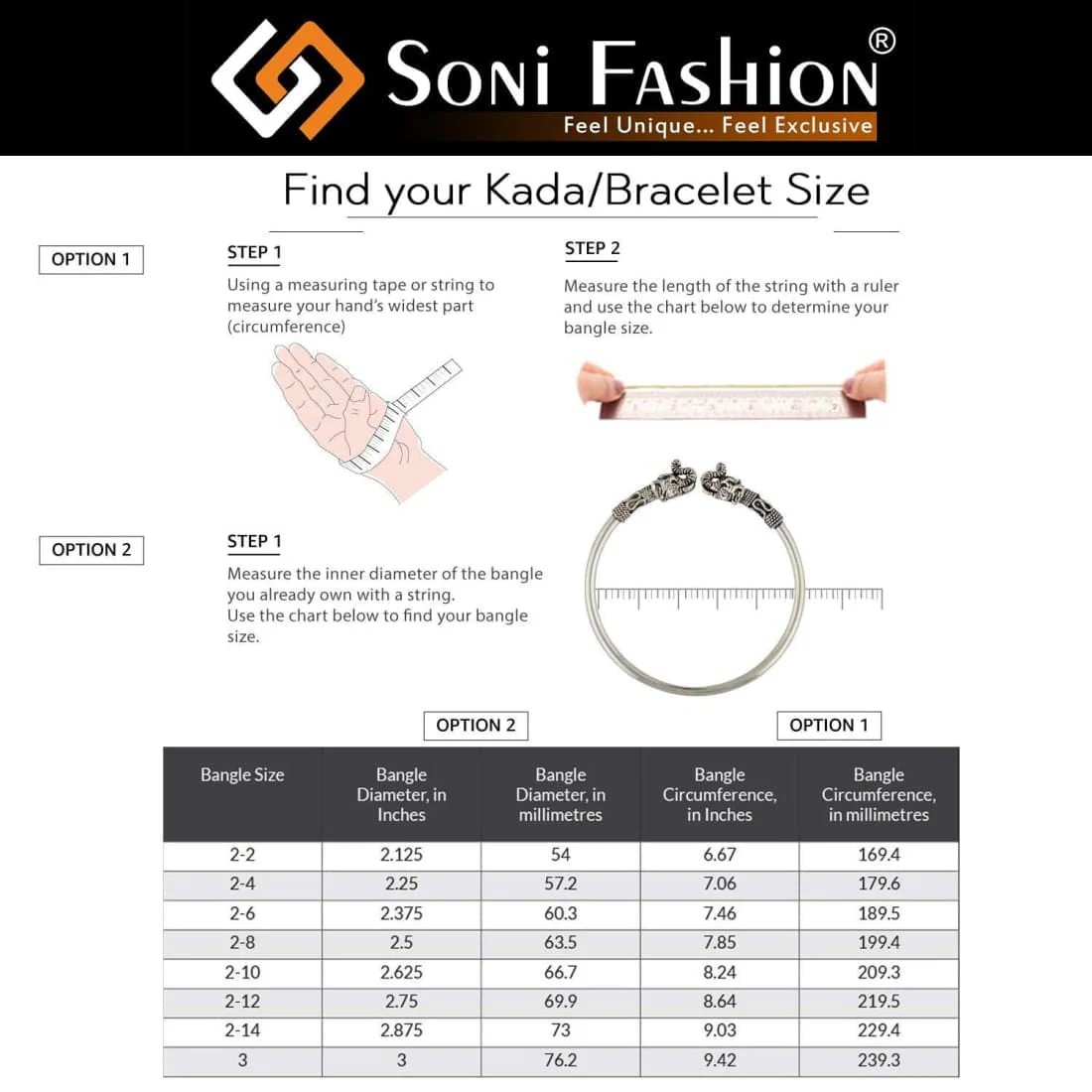 Beautiful Design Premium-Grade Quality Gold Plated Kada for Men - Style A793 - Image 6