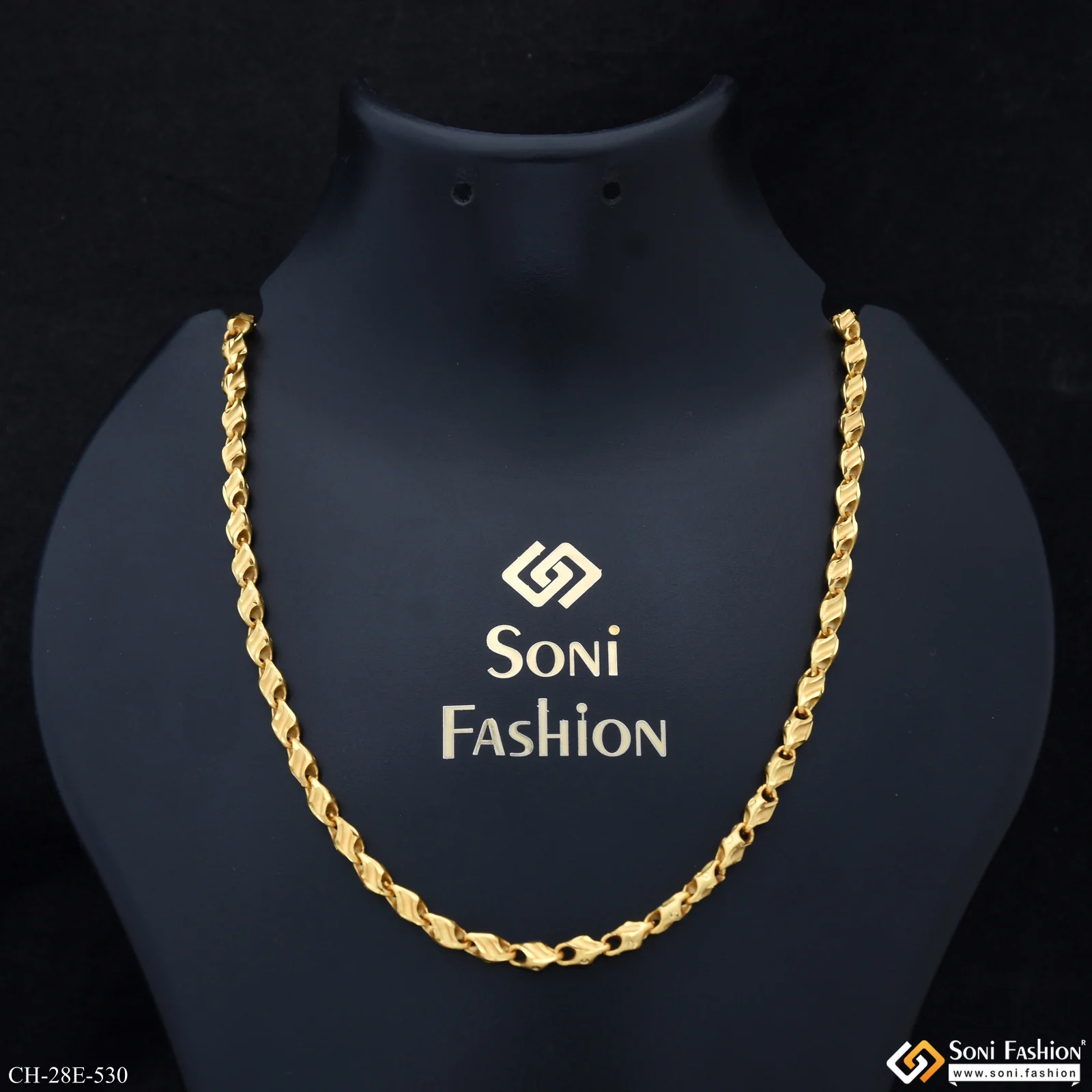 Best Quality Gold Plated Chain for Men - Style E530