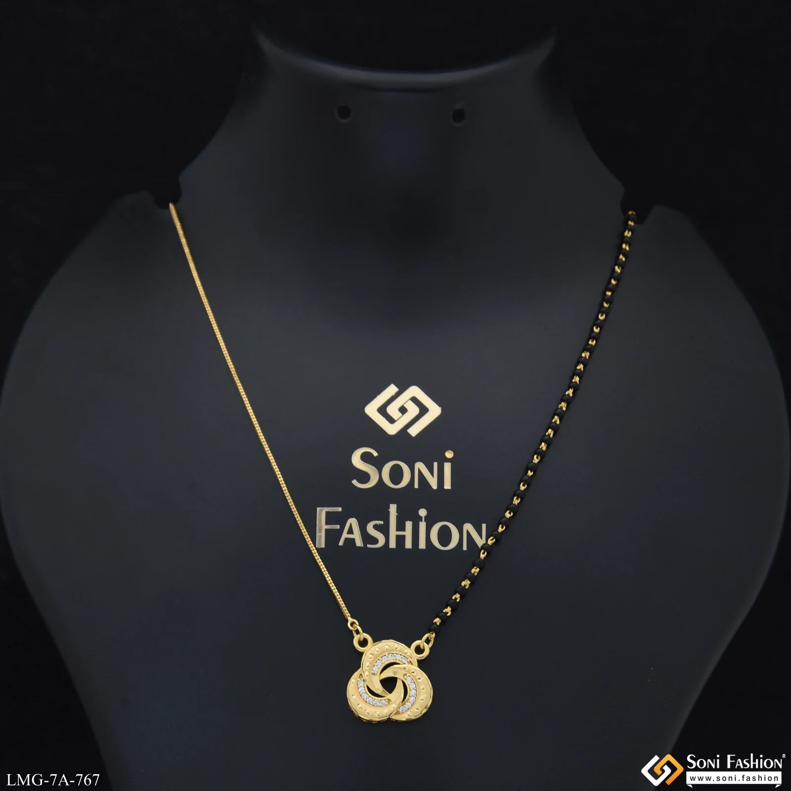 Brilliant Design Gold Plated Mangalsutra for Women - Style A767