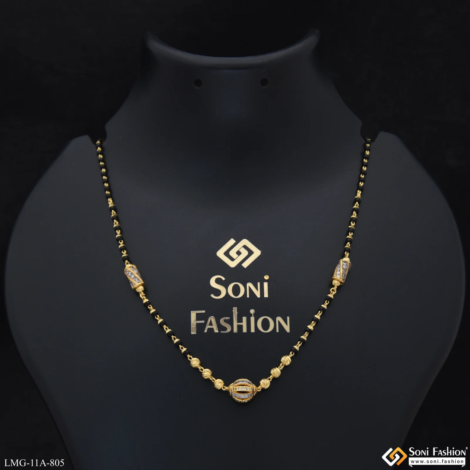 Casual Design Gold Plated Mangalsutra for Women - Style A805 - Image 2