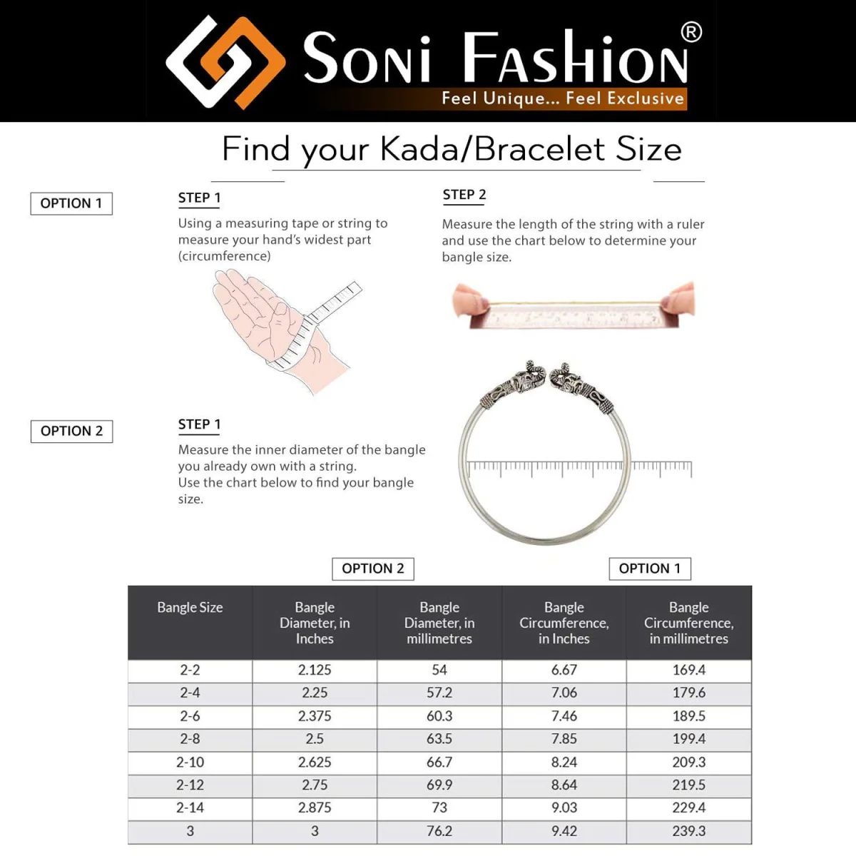 Casual Design Premium-Grade Quality Gold Plated Punjabi Kada for Men - Style B039 - Image 7