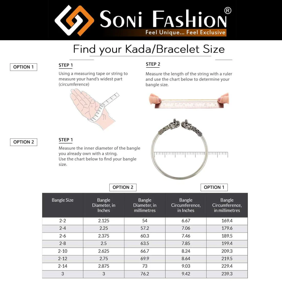 Casual Design Premium-Grade Quality Gold Plated Punjabi Kada for Men - Style B055 - Image 12