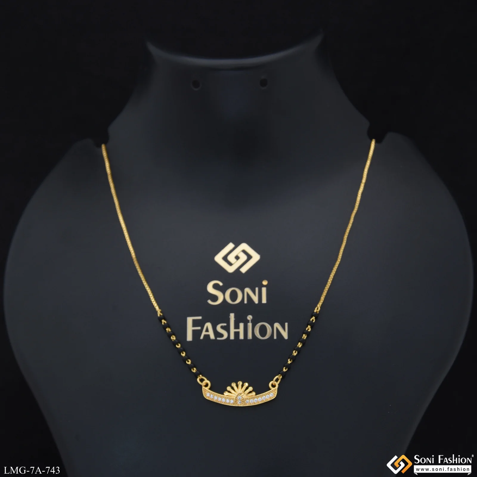Classic Design Gold Plated Mangalsutra for Women - Style A743