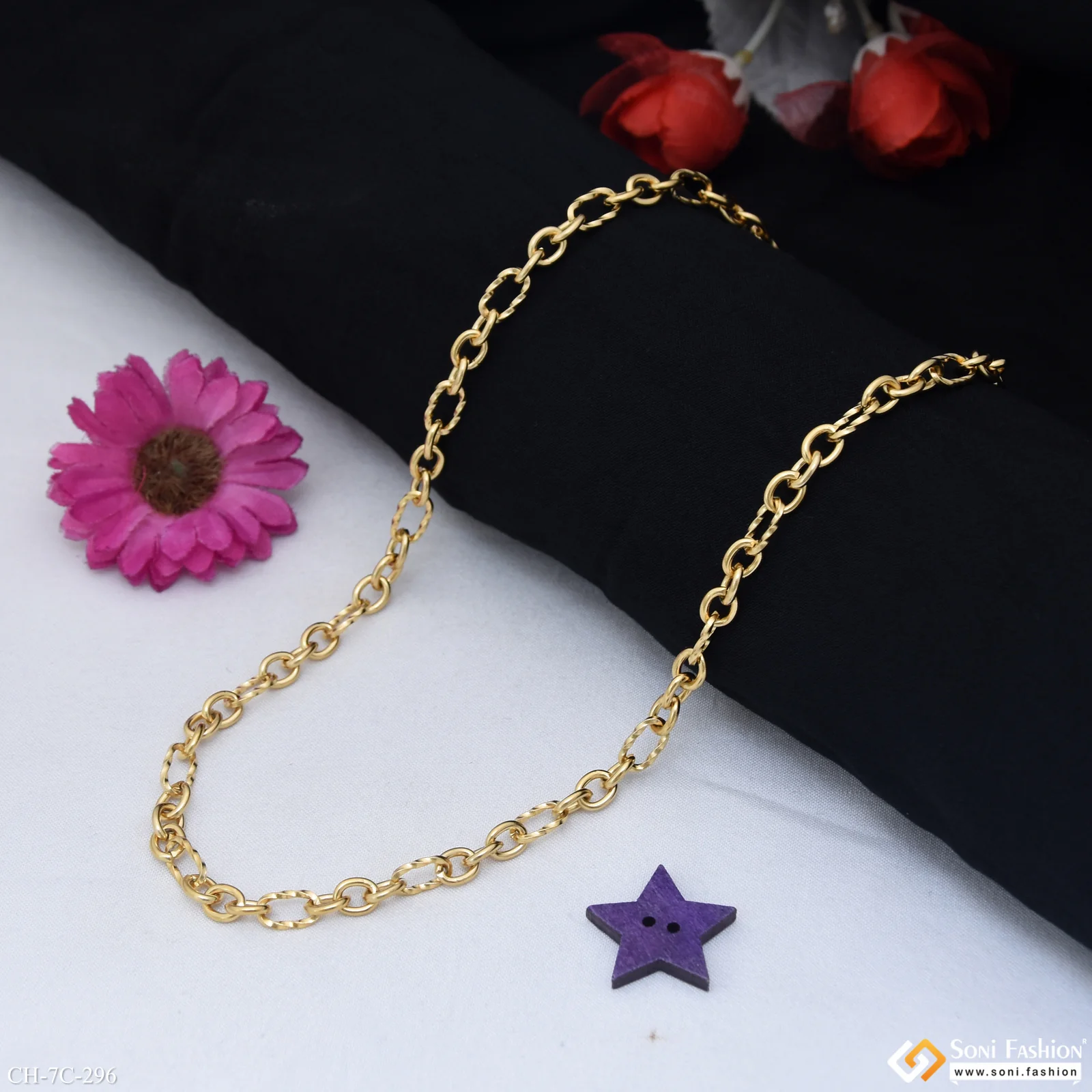 Classic Design Superior Quality Finely Detailed Design Chain for Men - Style C296 - Image 5