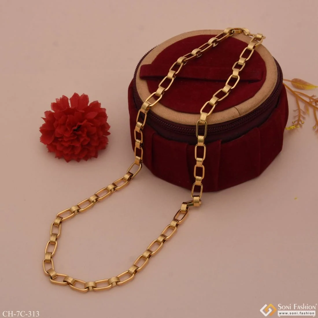 Cool Design Superior Quality Dainty Design Best Quality Chain for Men - Style C313 - Image 6
