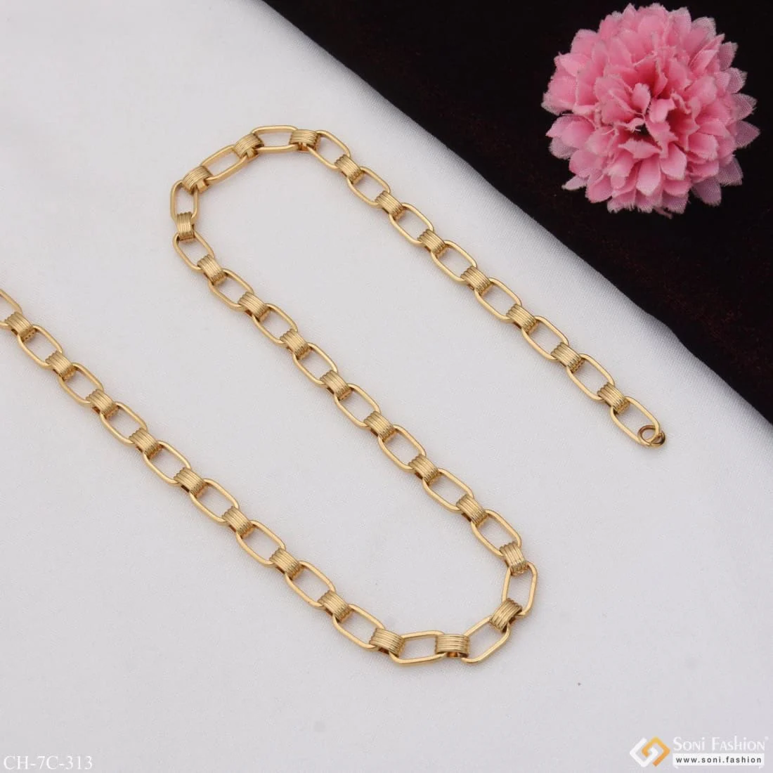 Cool Design Superior Quality Dainty Design Best Quality Chain for Men - Style C313 - Image 8