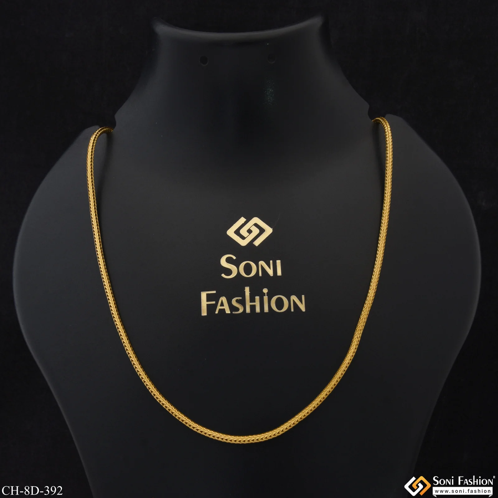 Decorative Design Best Quality Gold Plated Snake Chain for Men - Style D392 - Image 2
