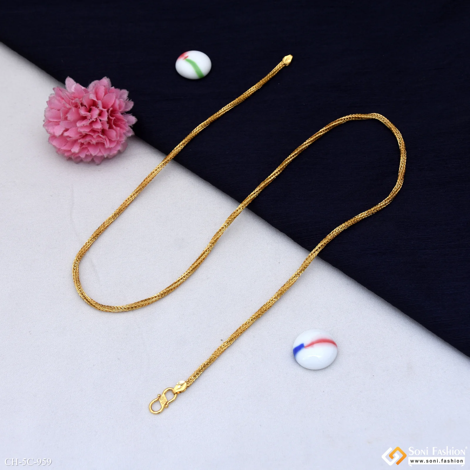 Delicate Design Expensive-looking Design High-quality Chain For Men - Style C959 - Image 6