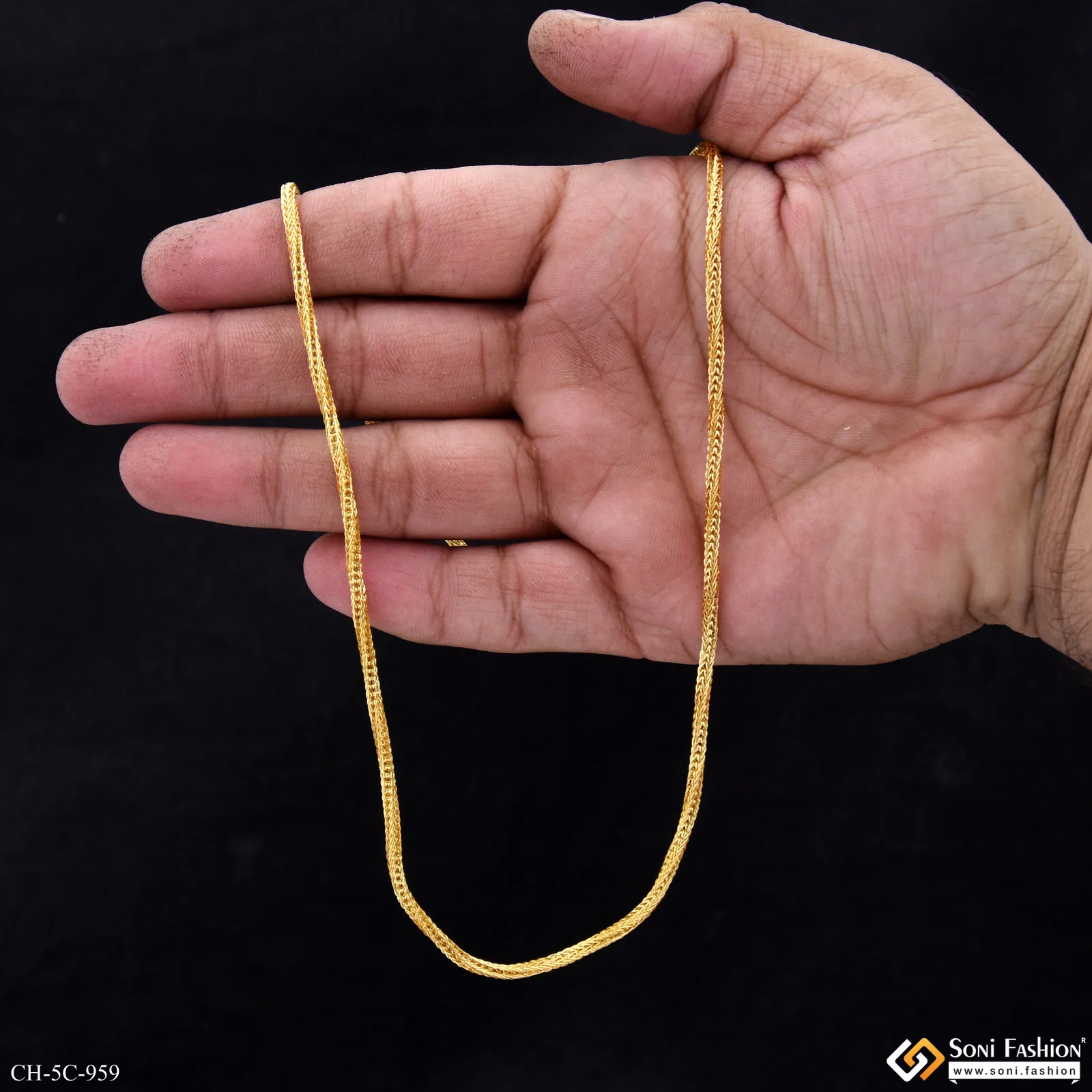 Delicate Design Expensive-looking Design High-quality Chain For Men - Style C959 - Image 7