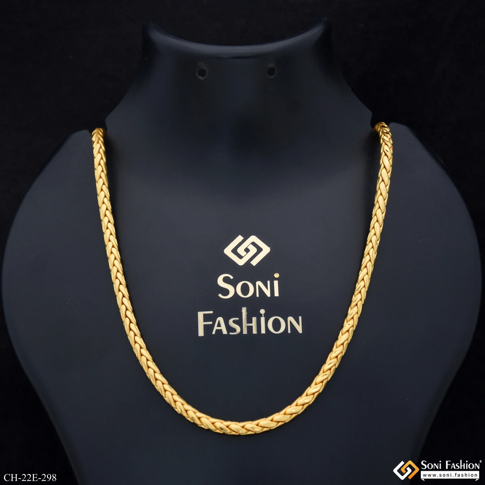 Excellent Design Gold Plated Chain for Men - Style E298