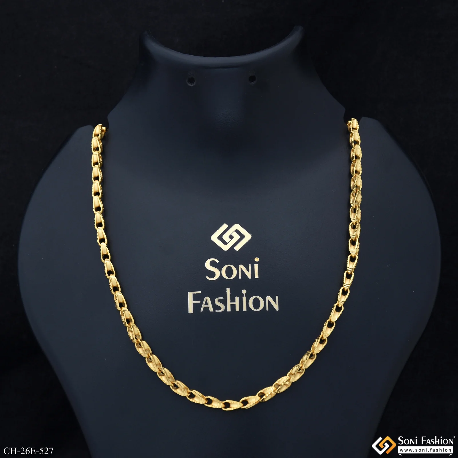 Excellent Design Gold Plated Chain for Men - Style E527