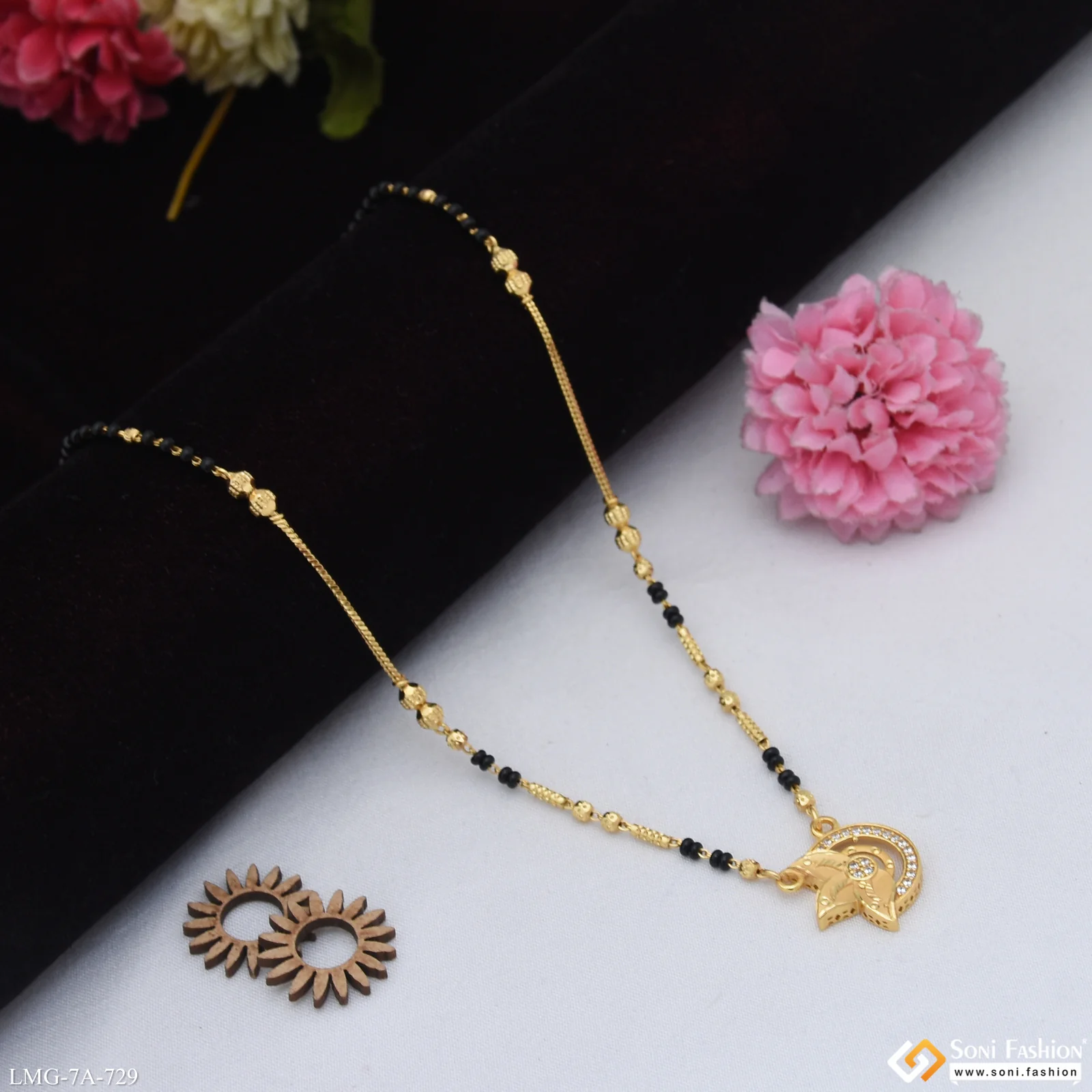 Exclusive Design Gold Plated Mangalsutra for Women - Style A729 - Image 2