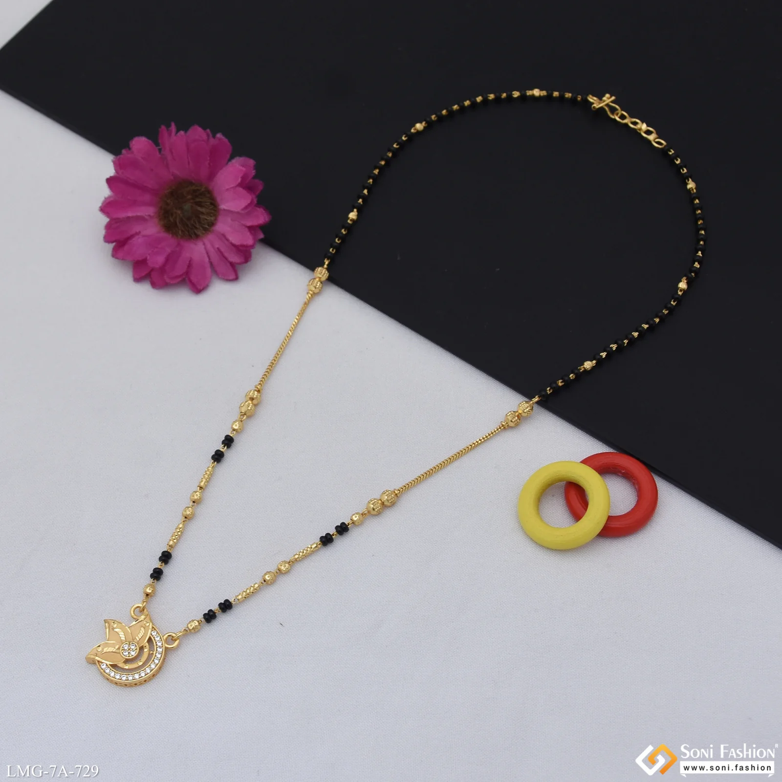 Exclusive Design Gold Plated Mangalsutra for Women - Style A729 - Image 4