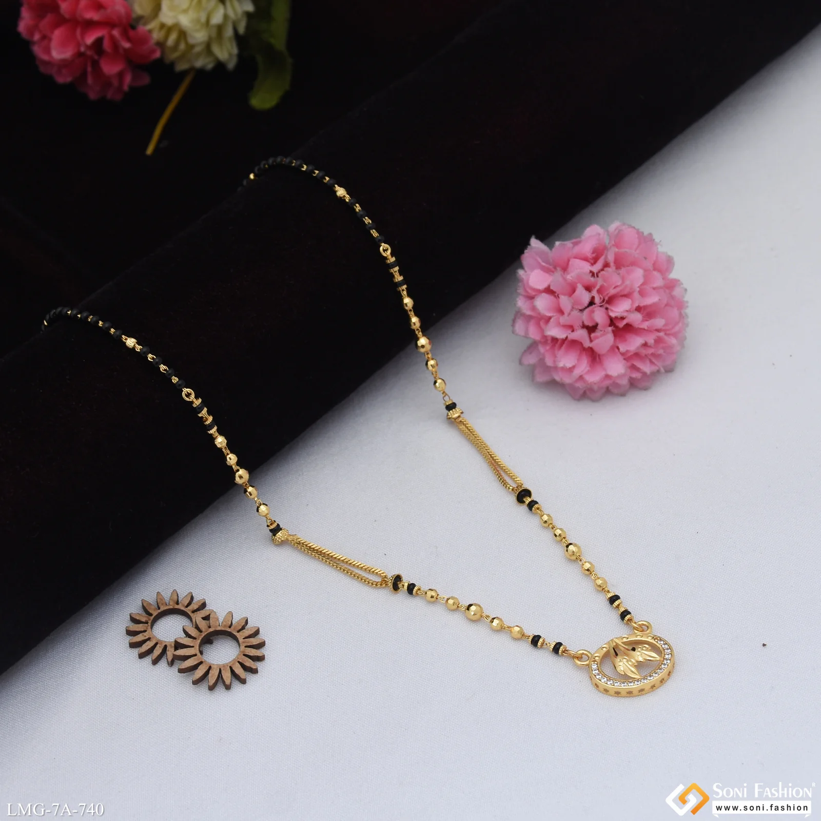 Exclusive Design Gold Plated Mangalsutra for Women - Style A740 - Image 4