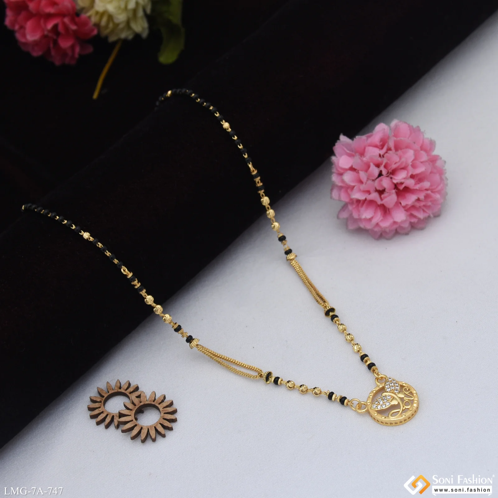 Exclusive Design Gold Plated Mangalsutra for Women - Style A747 - Image 4
