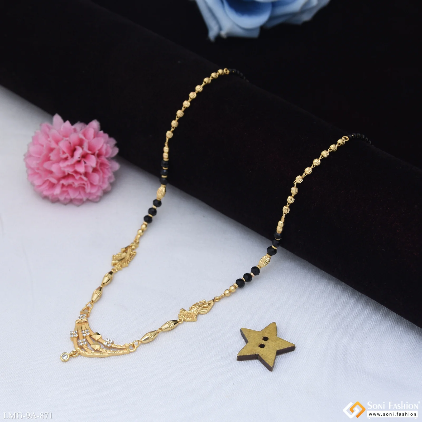 Exclusive Design Gold Plated Mangalsutra for Women - Style A871 - Image 3