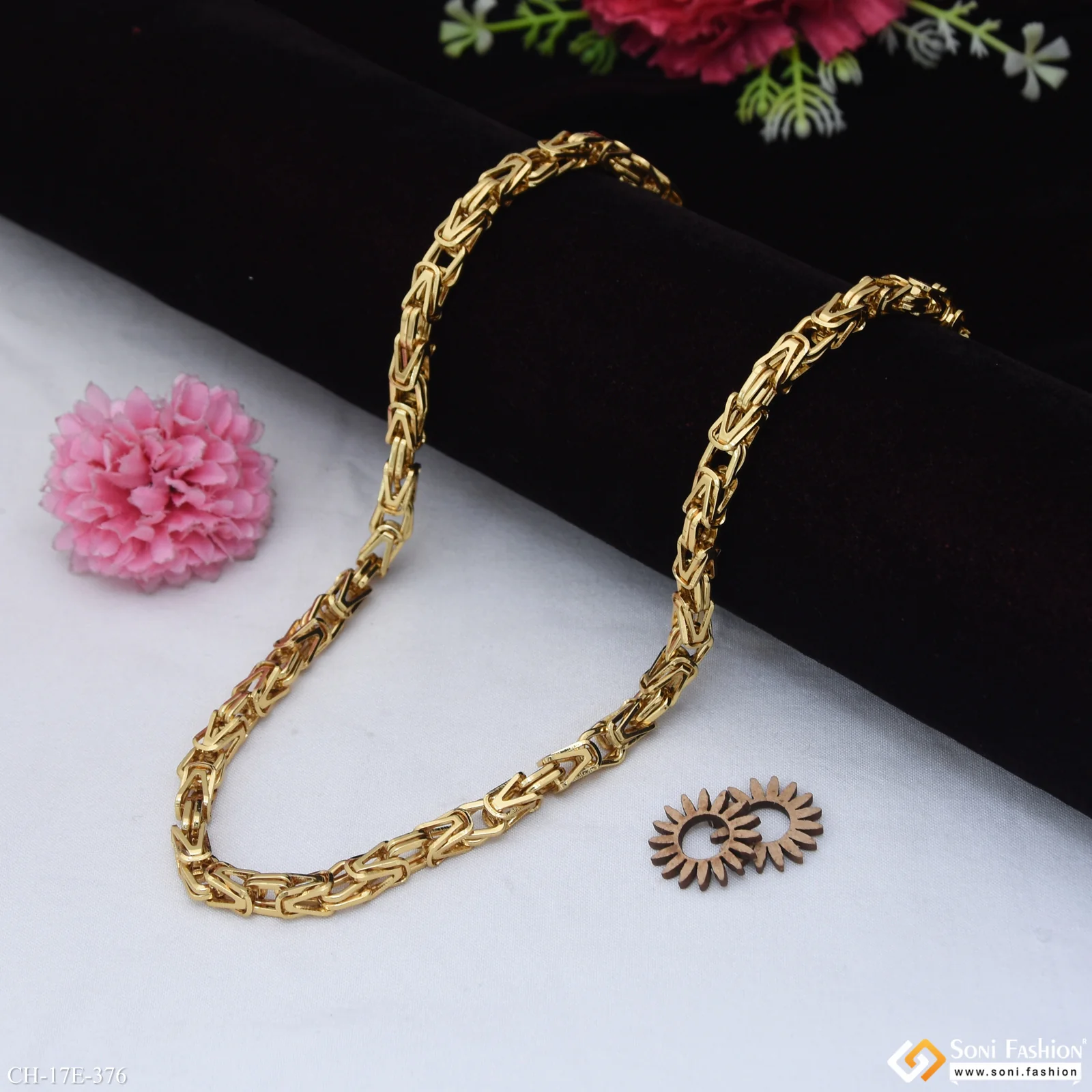 Extraordinary Design Stainless Steel Chain for Men - Style E376 - Image 3