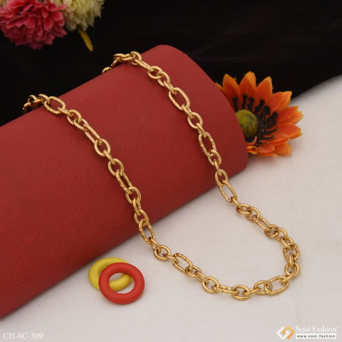 Eye-catching Design Fashion-forward Design High-quality Chain For Men - Style C309 - Image 4