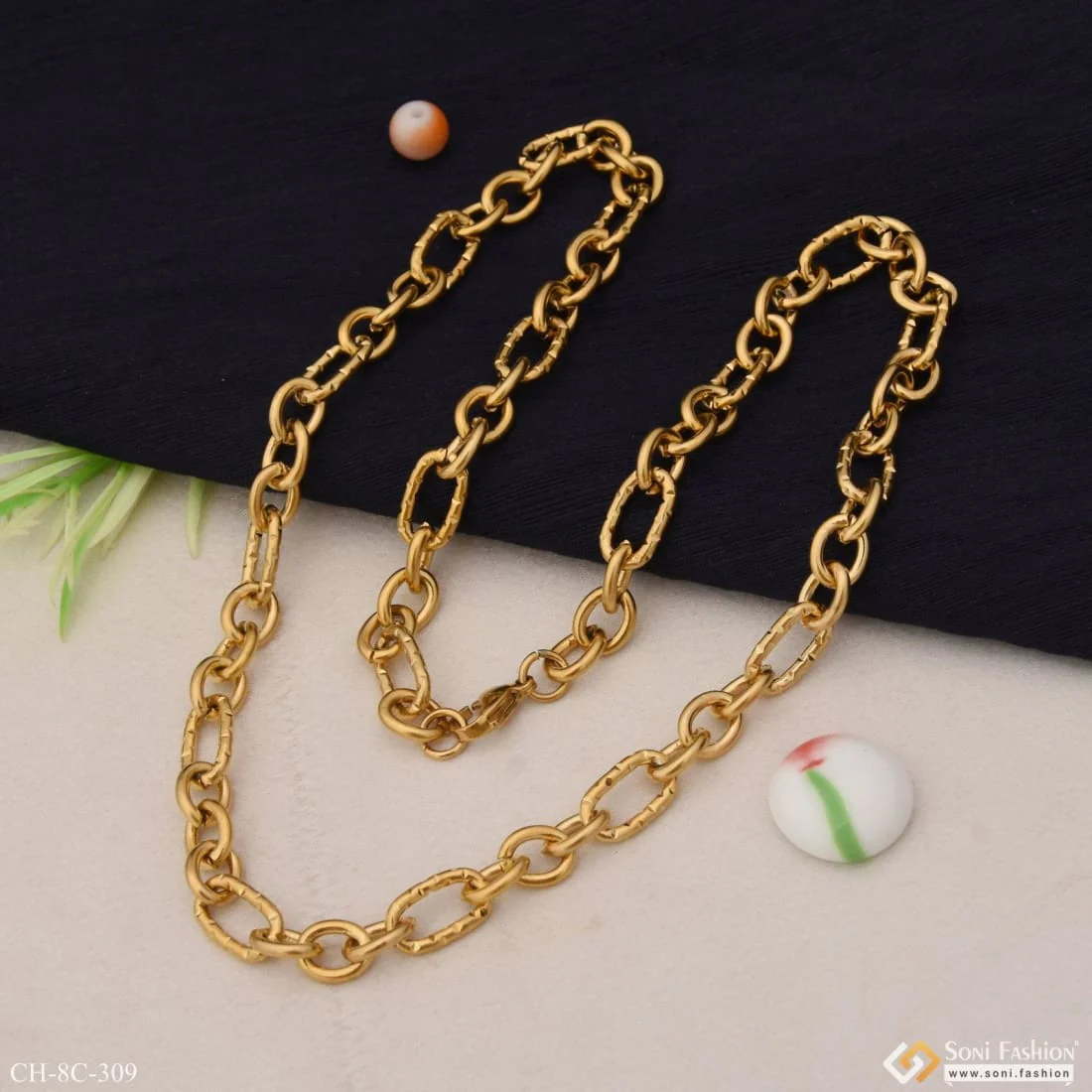 Eye-catching Design Fashion-forward Design High-quality Chain For Men - Style C309 - Image 5