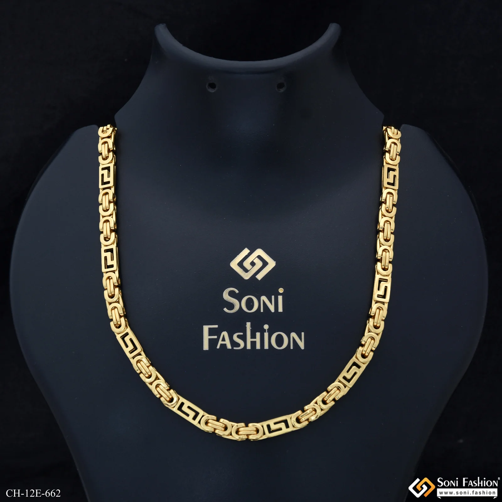 Fabulous Design Stainless Steel Chain for Men - Style E662