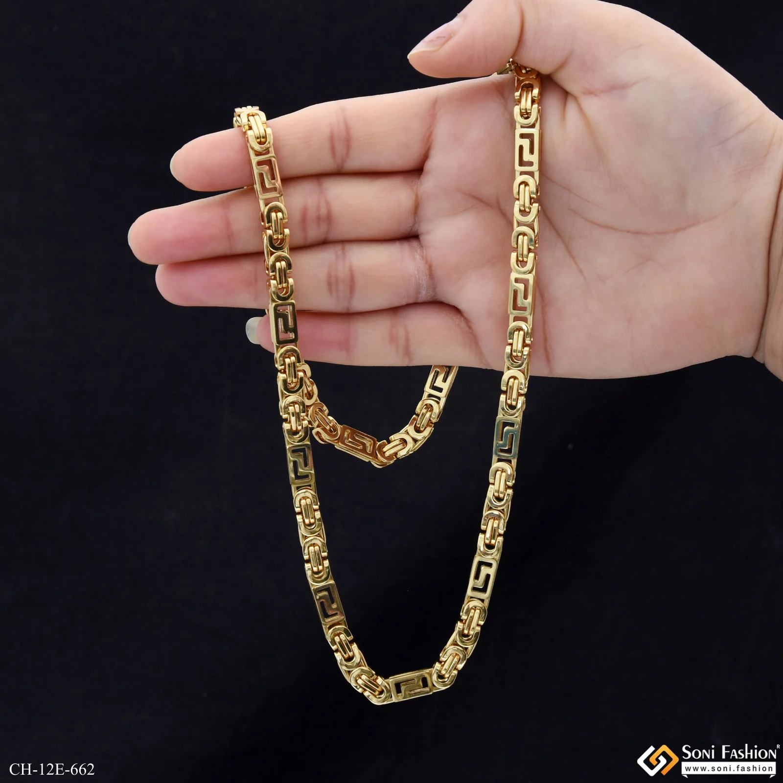 Fabulous Design Stainless Steel Chain for Men - Style E662 - Image 2