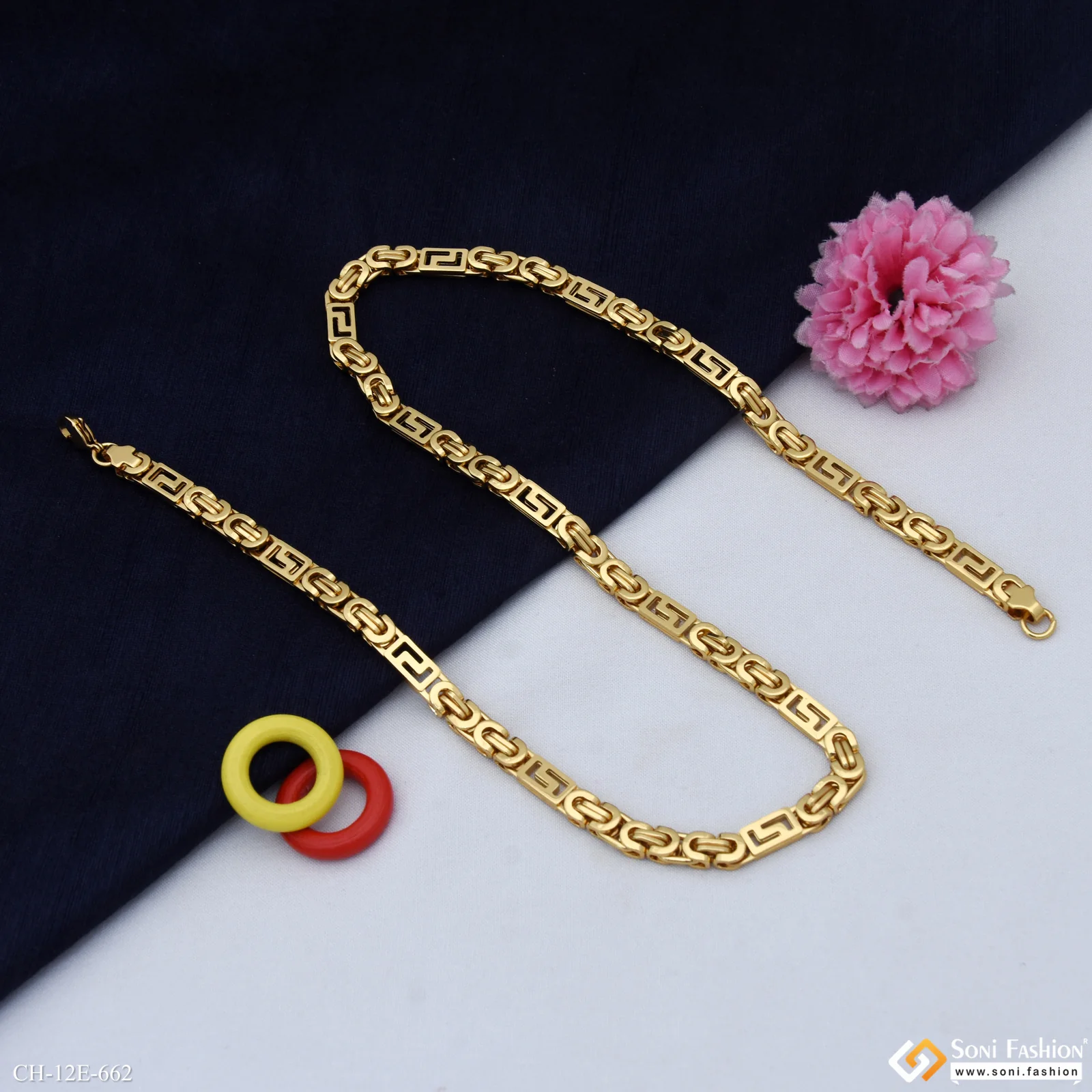 Fabulous Design Stainless Steel Chain for Men - Style E662 - Image 5