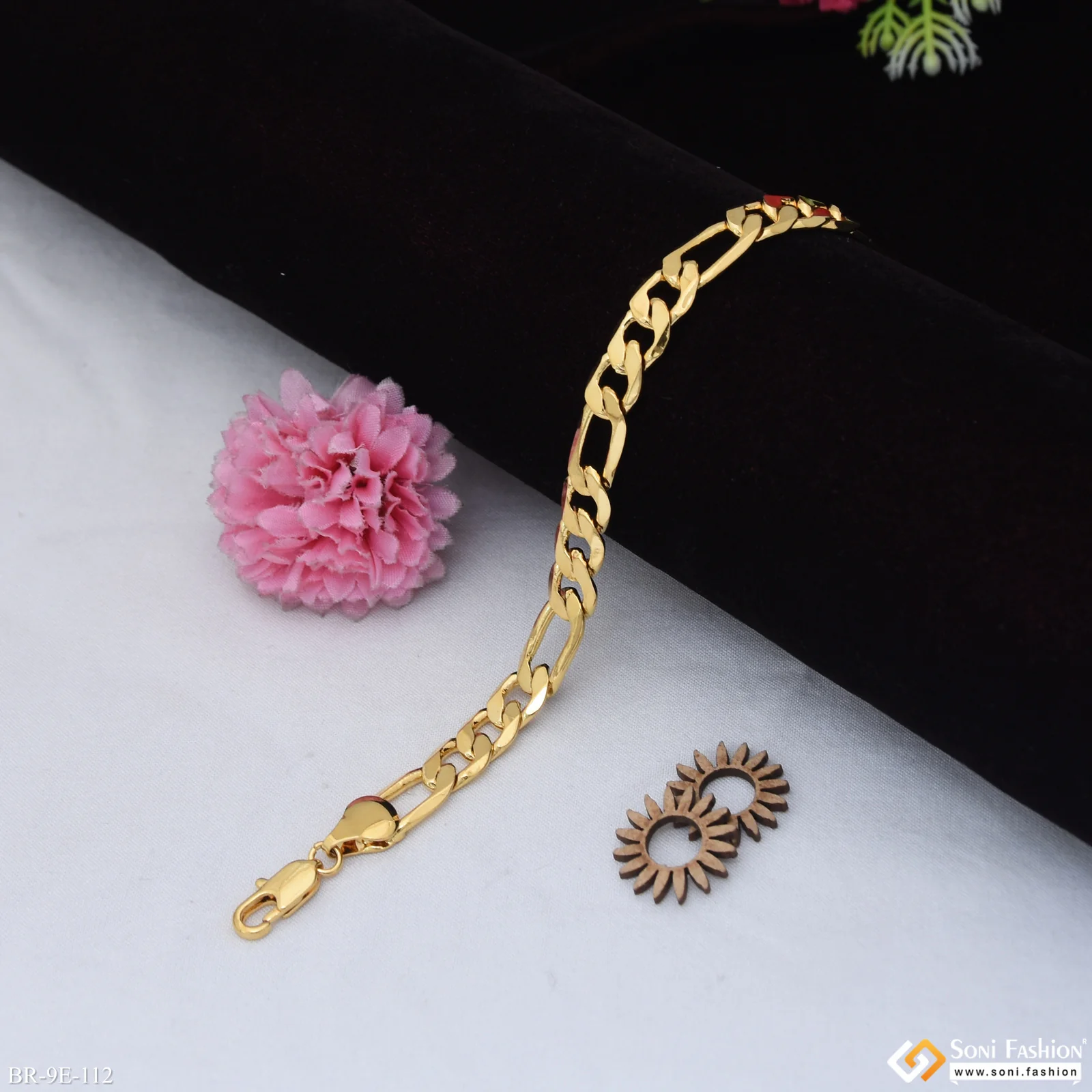 Fabulous Design Stainless Steel Sachin Bracelet for Men - Style E112 - Image 4