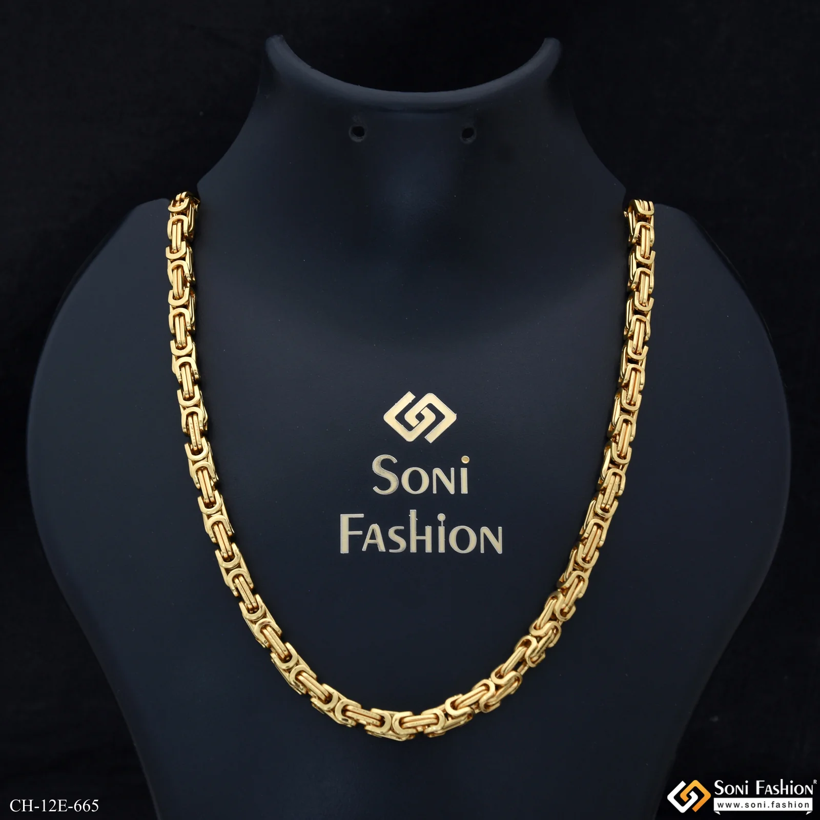 Fashionable Design Stainless Steel Chain for Men - Style E665