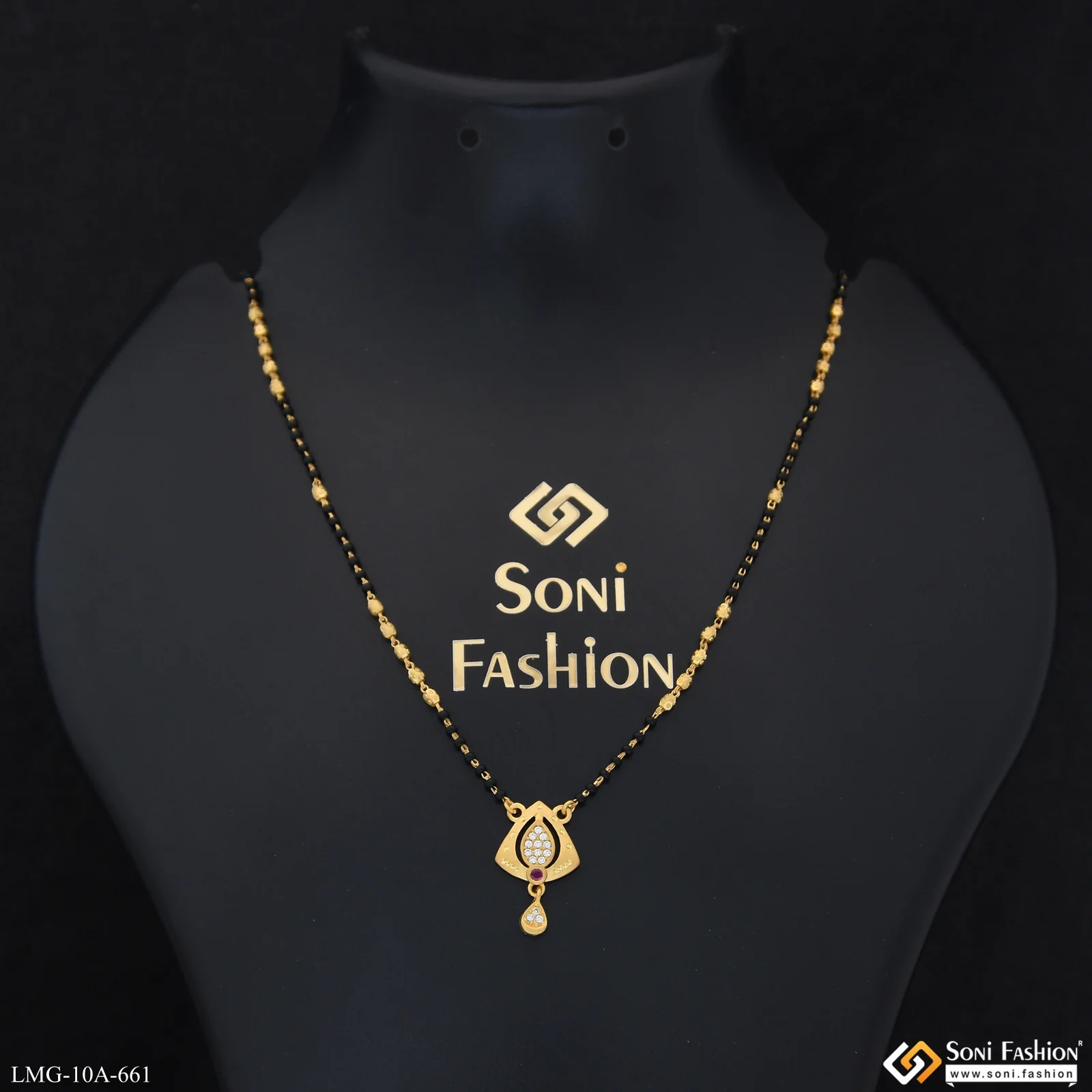 Glamorous Design Gold Plated Mangalsutra for Women - Style A661