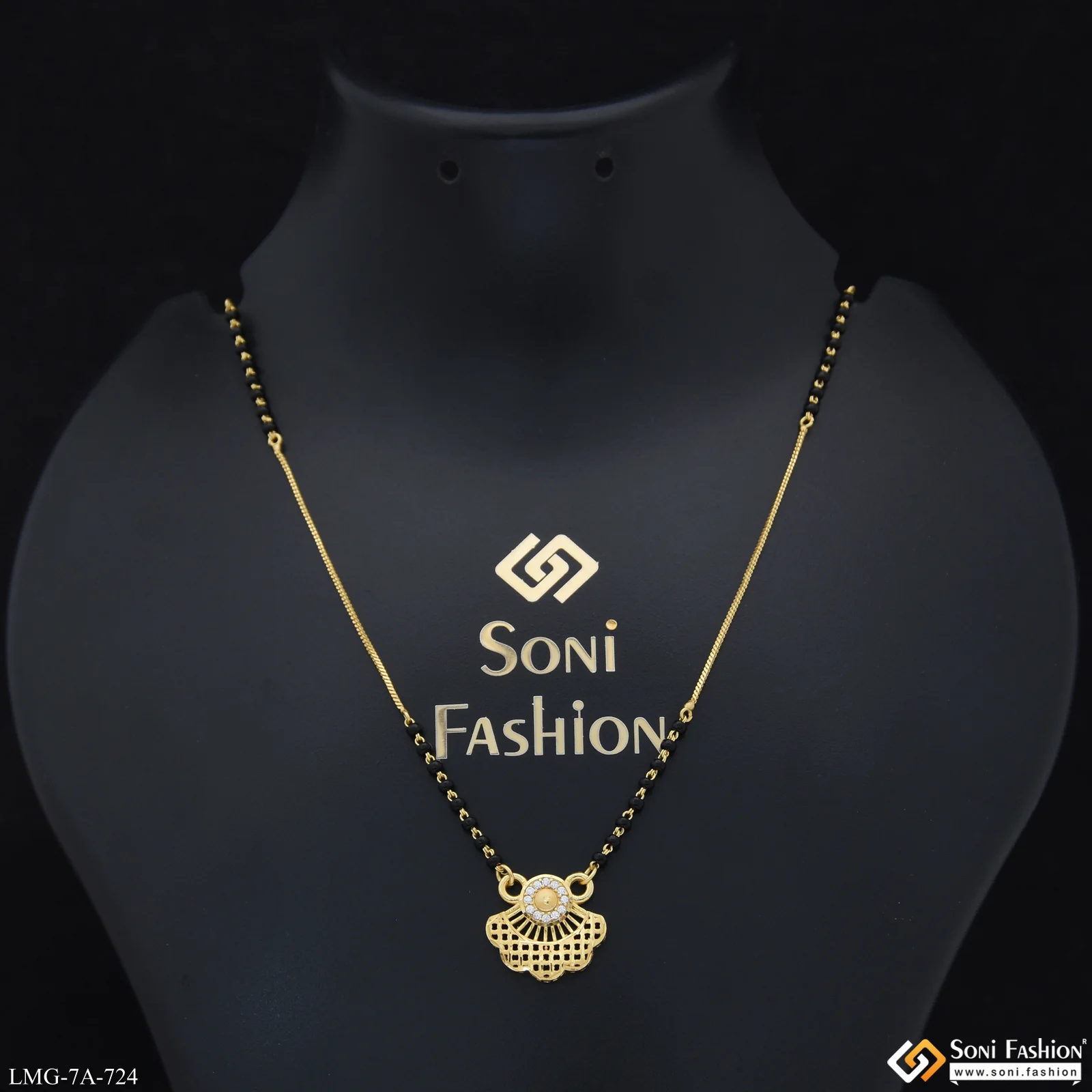 Glamorous Design Gold Plated Mangalsutra for Women - Style A724