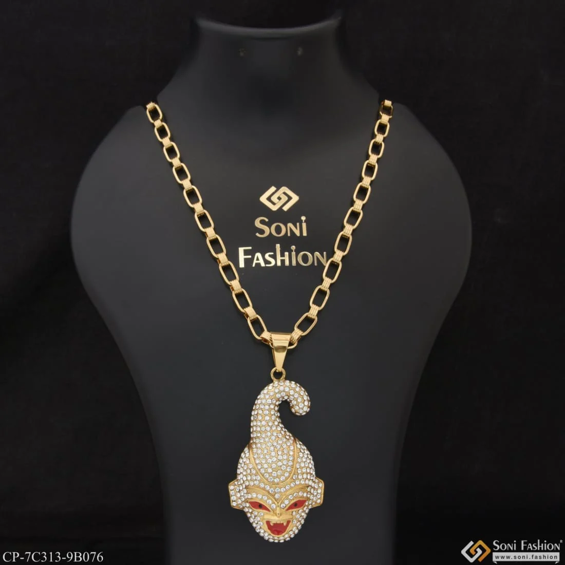 Joker Fashion-forward Design High-quality Chain Pendant Combo For Men (cp-c313-b076)