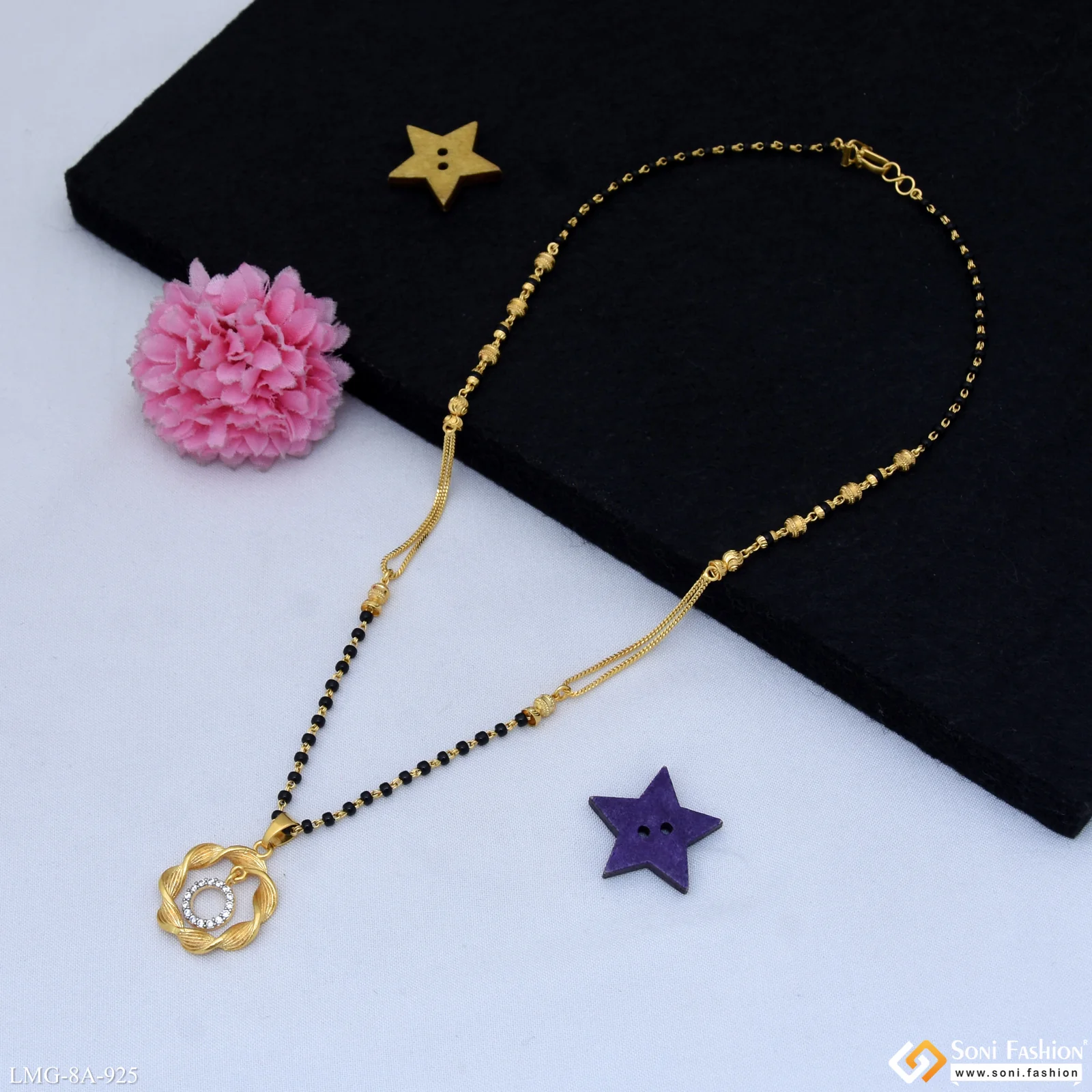 Latest Design Gold Plated Mangalsutra for Women - Style A925 - Image 4