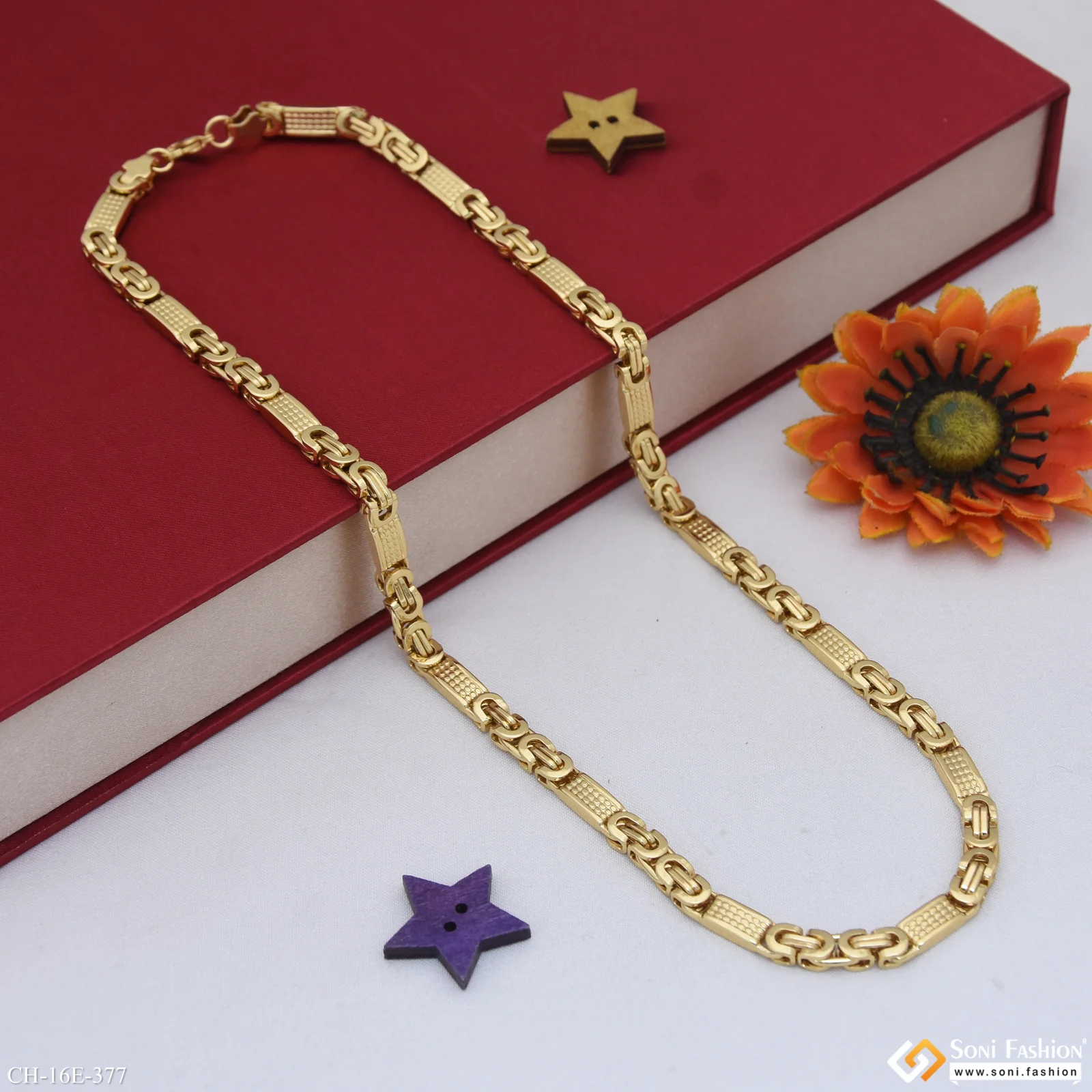 Latest Design Stainless Steel Chain for Men - Style E377 - Image 4