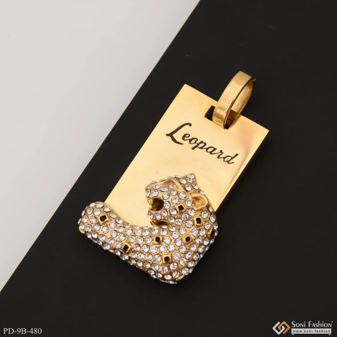 Leopard With Diamond Classic Design Superior Quality Pendant For Men - Style B480 - Image 7