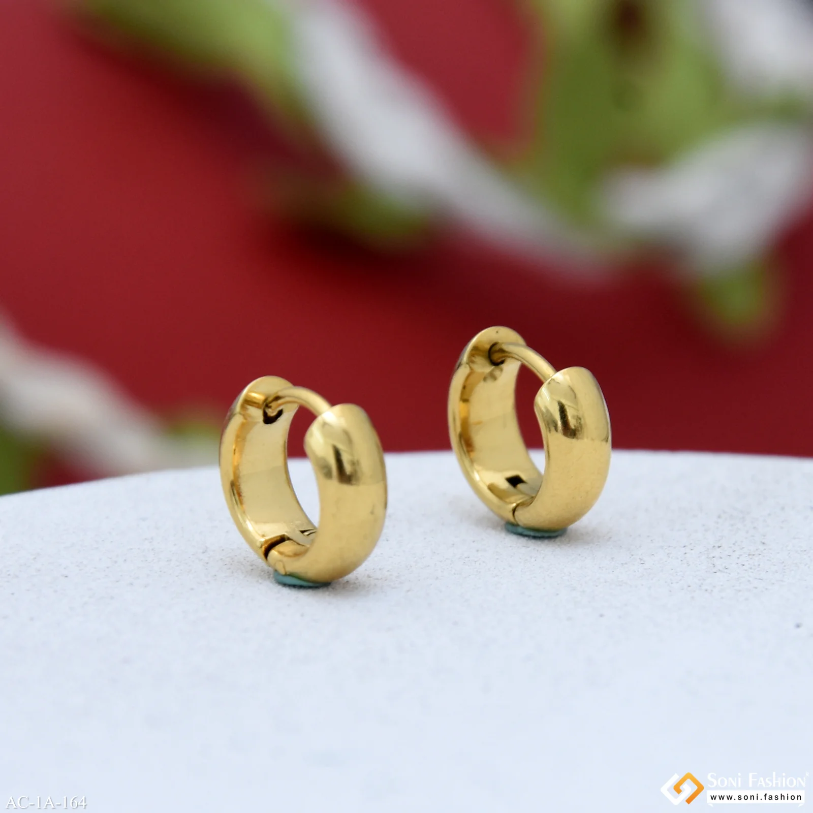 Lovely Design High-Quality Stud Earring for Men (2 Pc) - Style A164 - Image 5
