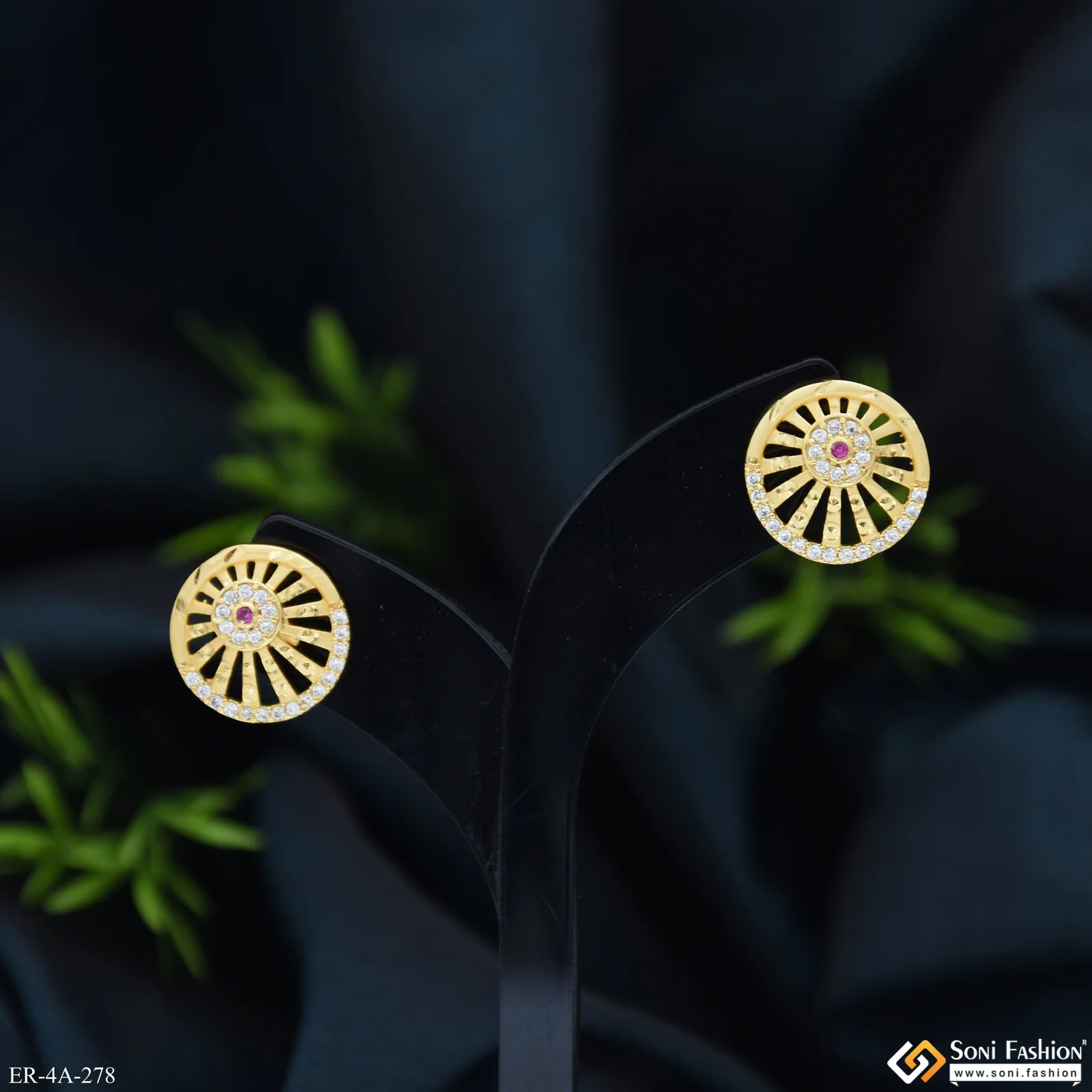New Style Gold Plated Earrings for Ladies - Style A278
