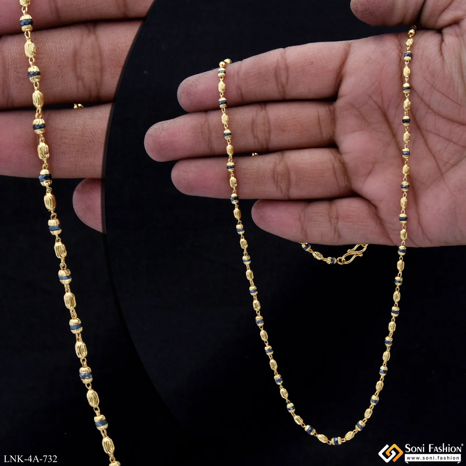 New Style Gold Plated Mala for Women - Style A732 - Image 2