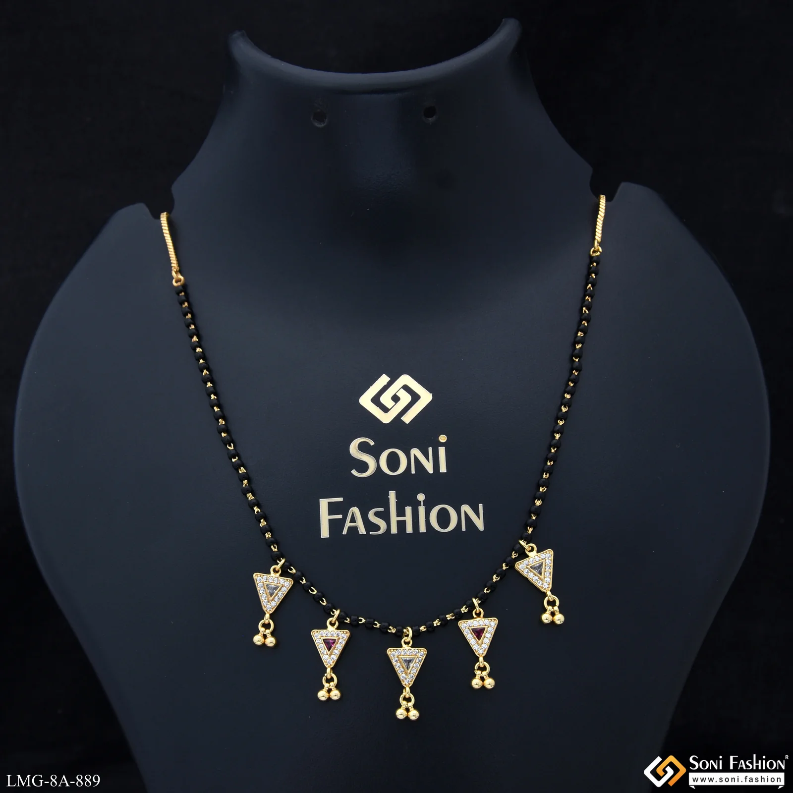 New Style Gold Plated Mangalsutra for Women - Style A889