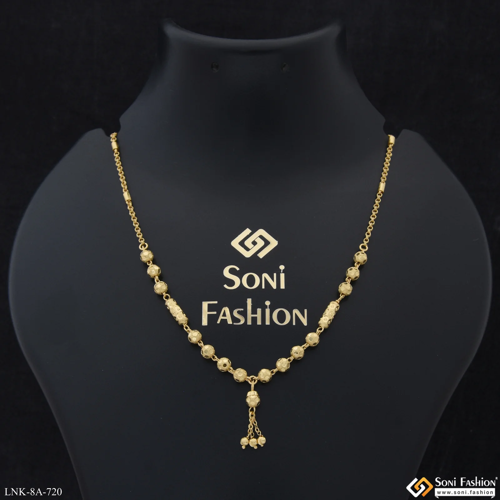 New Style Gold Plated Necklace for Ladies - Style A720 - Image 2
