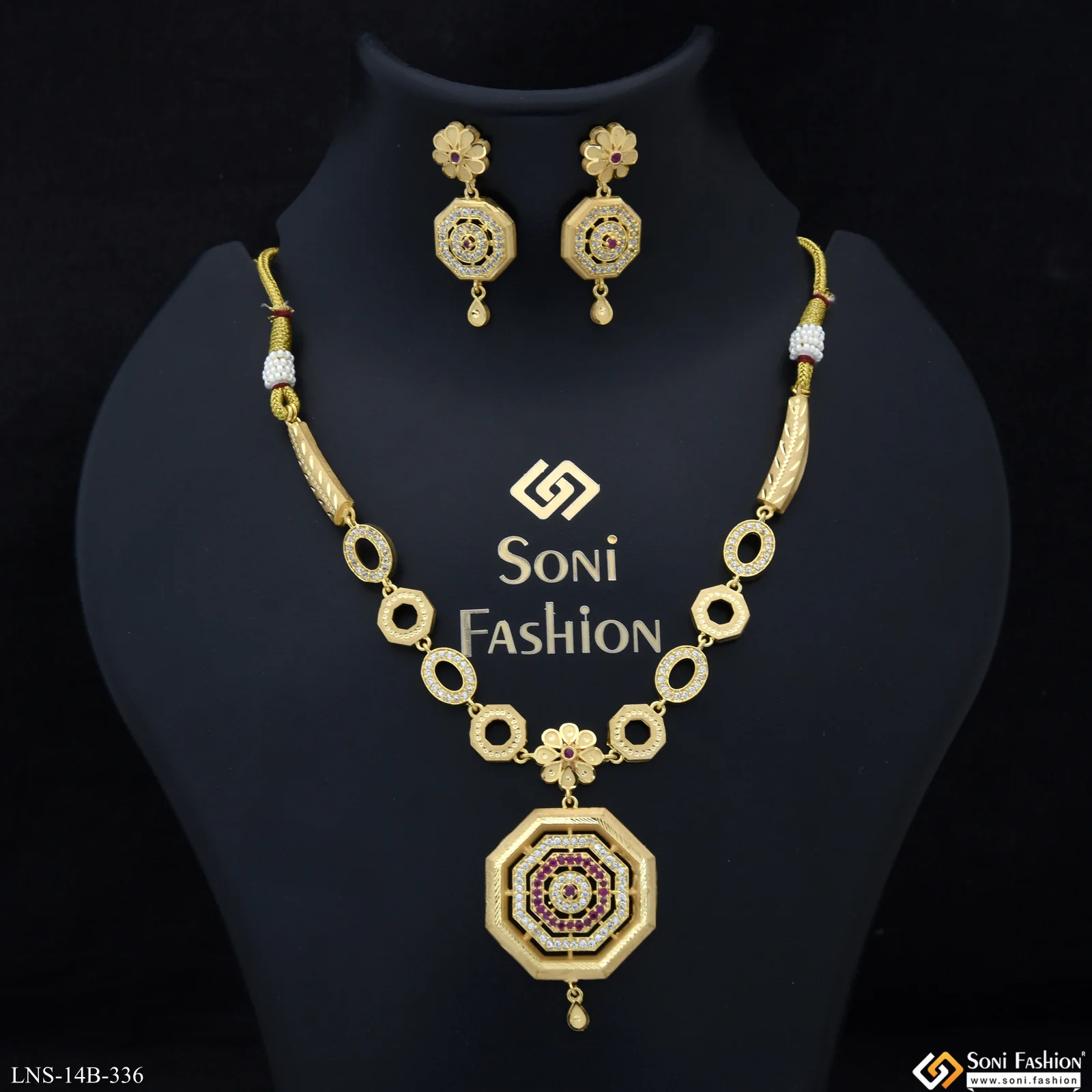 New Style Gold Plated Necklace Set for Women - Style B336