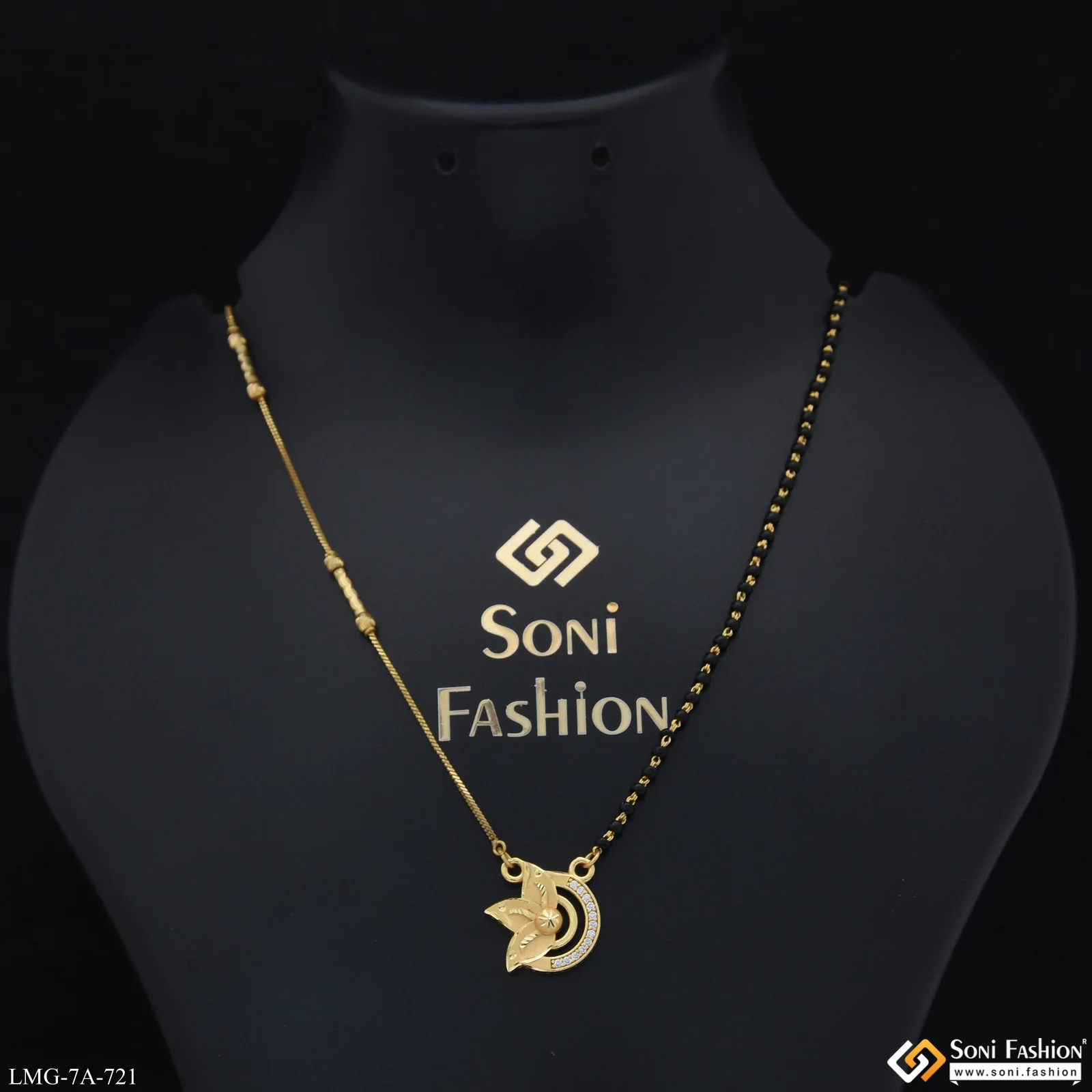 Opulent Design Gold Plated Mangalsutra for Women - Style A721