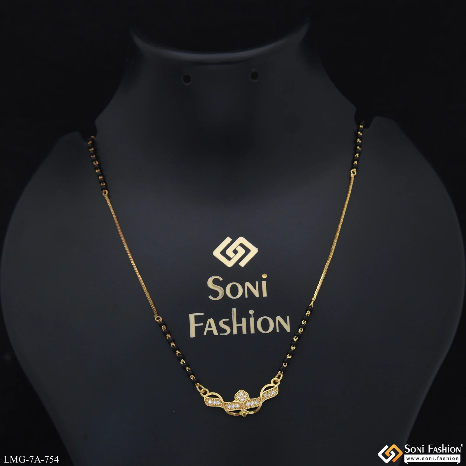 Opulent Design Gold Plated Mangalsutra for Women - Style A754