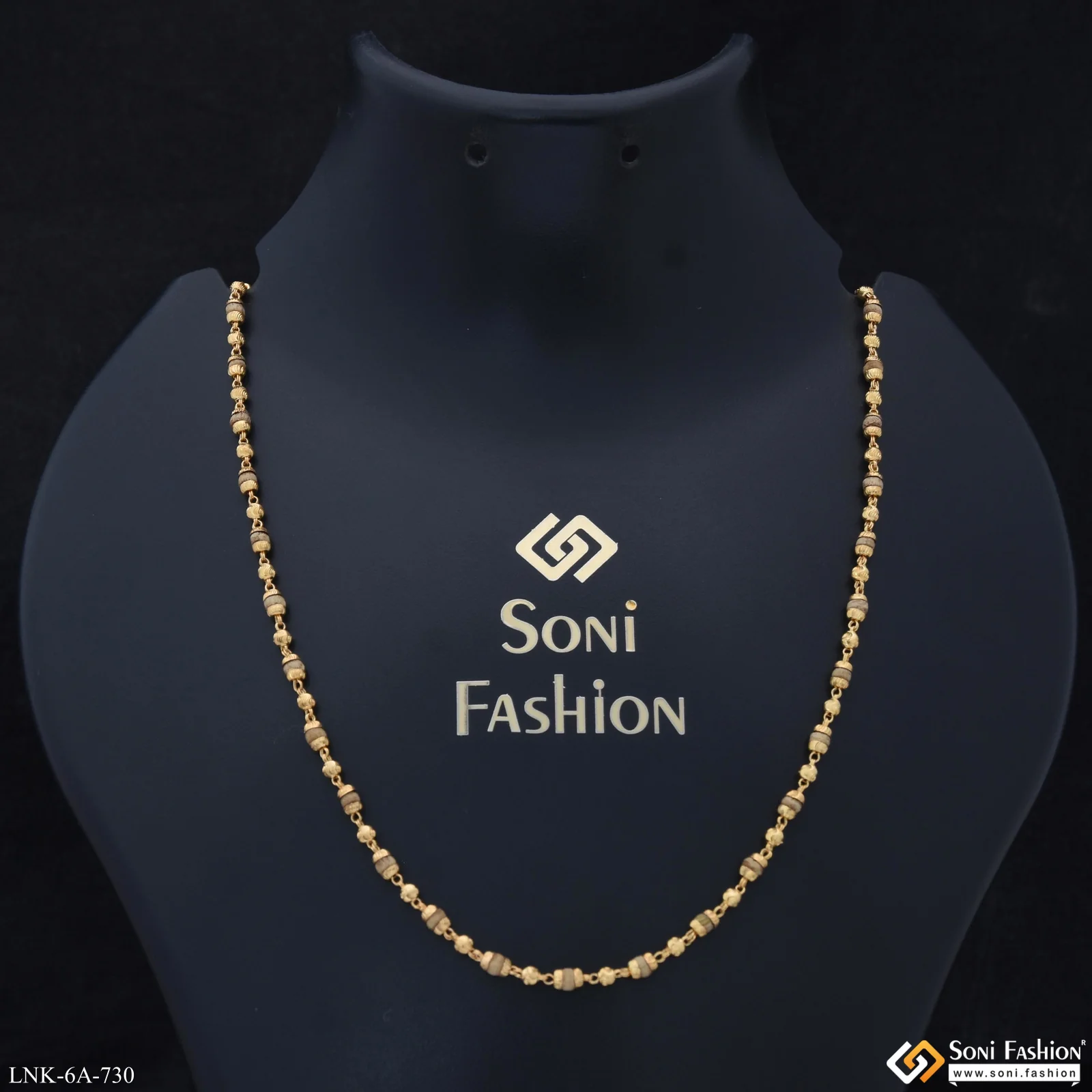 Opulent Design Gold Plated Tulsi Mala for Women - Style A730