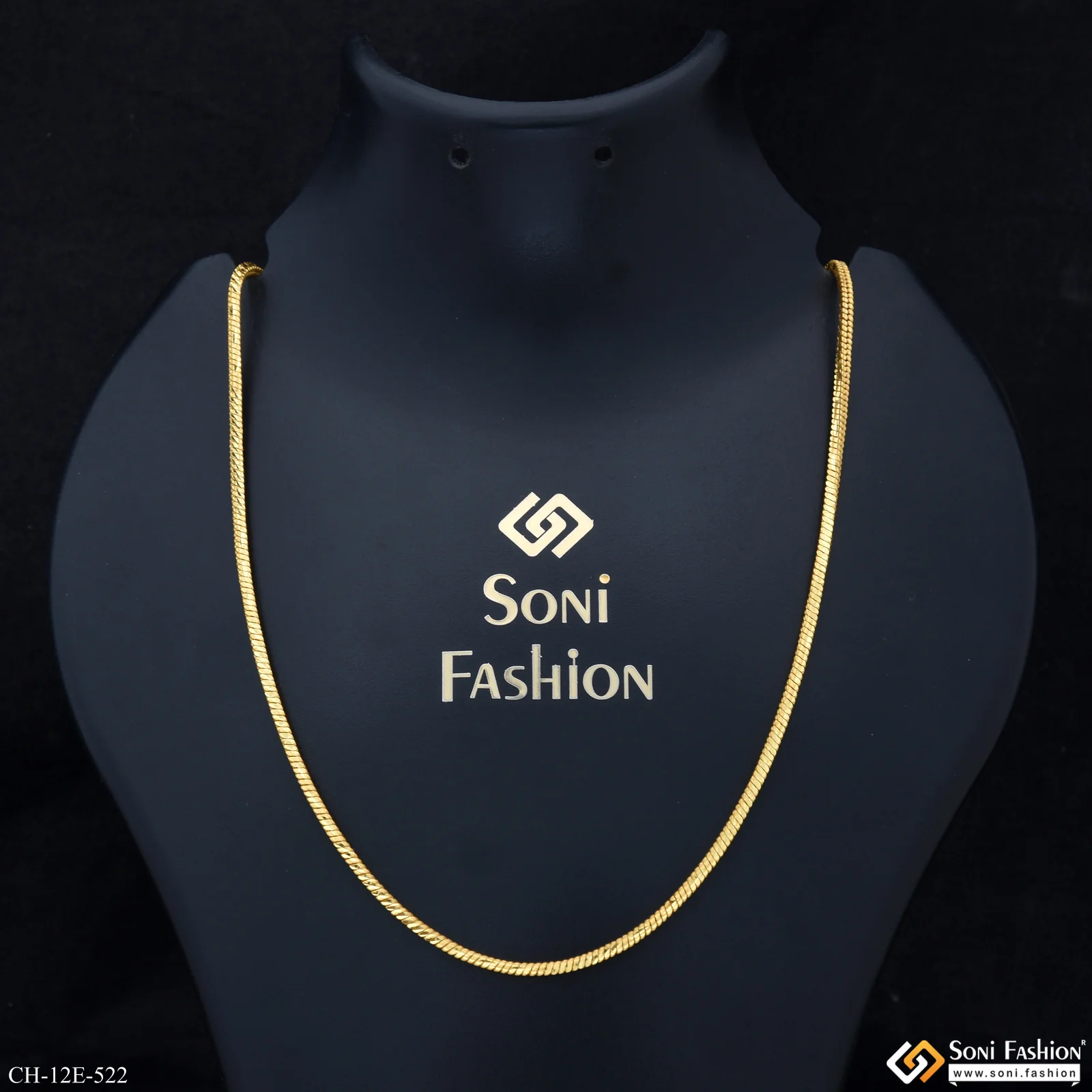 Popular Design Gold Plated Chain for Men - Style E522
